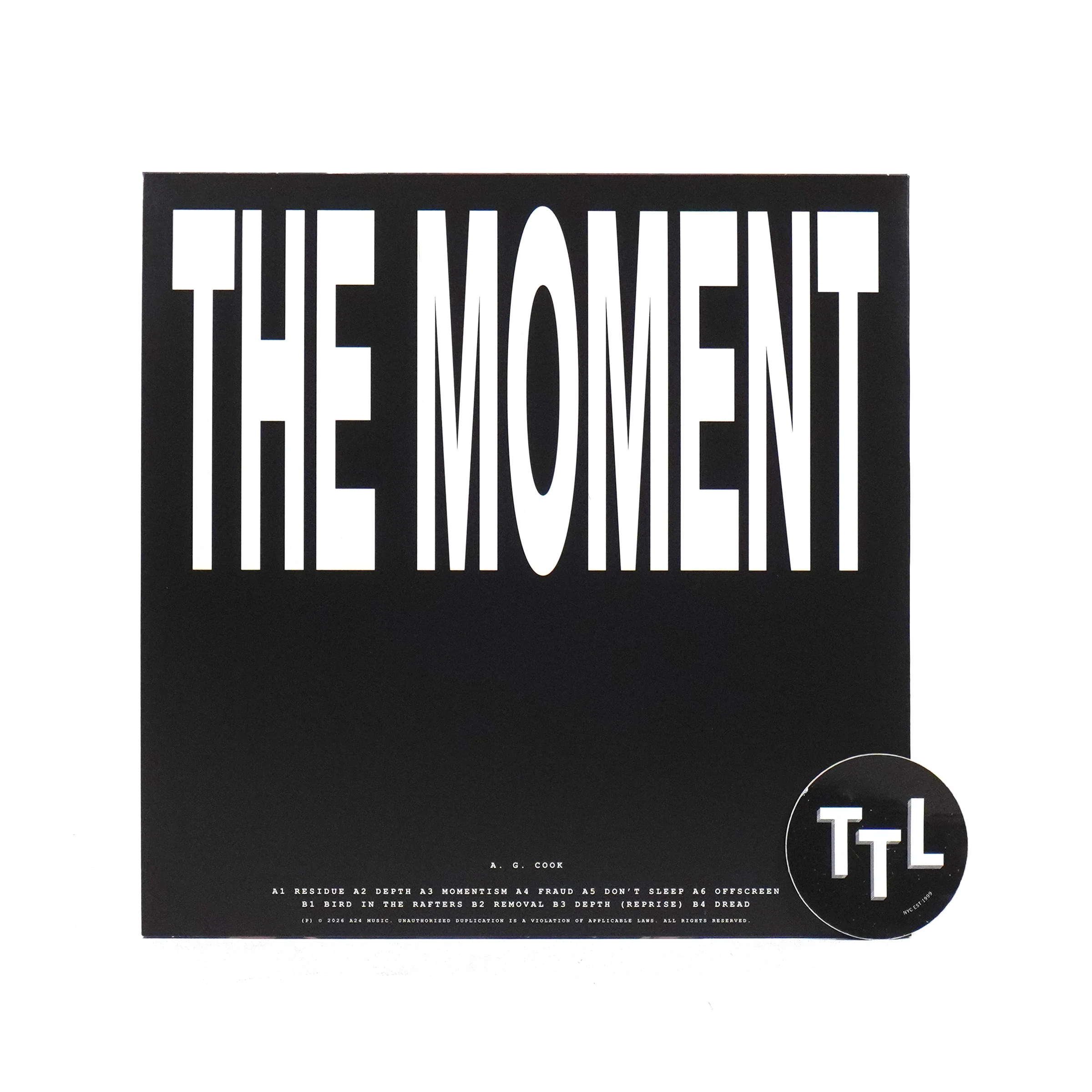 A.G. Cook: The Moment (The Score) Vinyl LP - Image 3