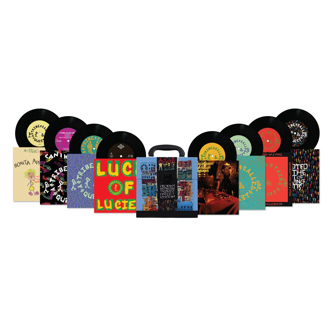 A Tribe Called Quest: People's Instinctive Travels and the Paths of Rhythm Vinyl 8x7" Boxset - Image 3