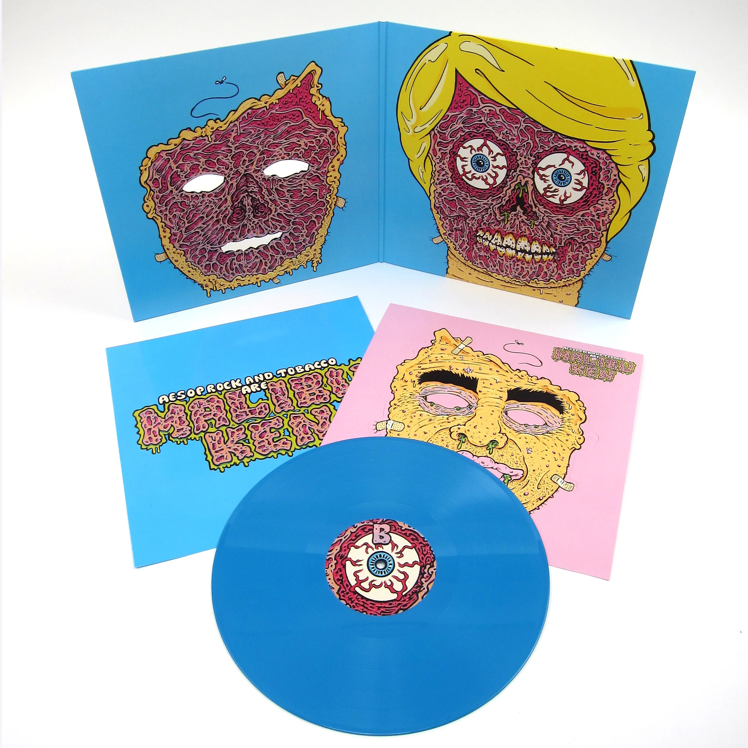 Aesop Rock And Tobacco Are Malibu Ken: Malibu Ken (Colored Vinyl) Vinyl LP - Image 2