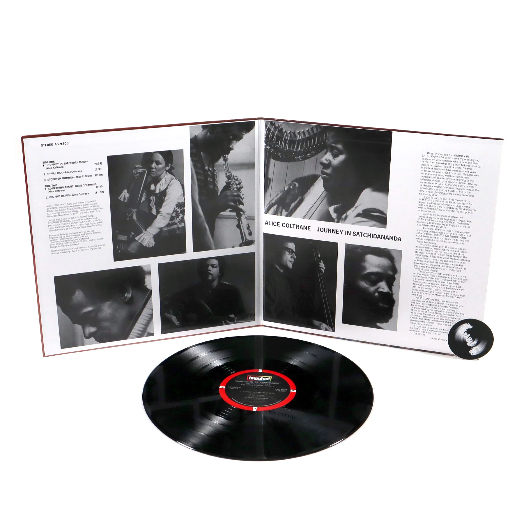 Alice Coltrane: Journey In Satchidananda (Acoustic Sounds 180g) Vinyl LP - Image 2