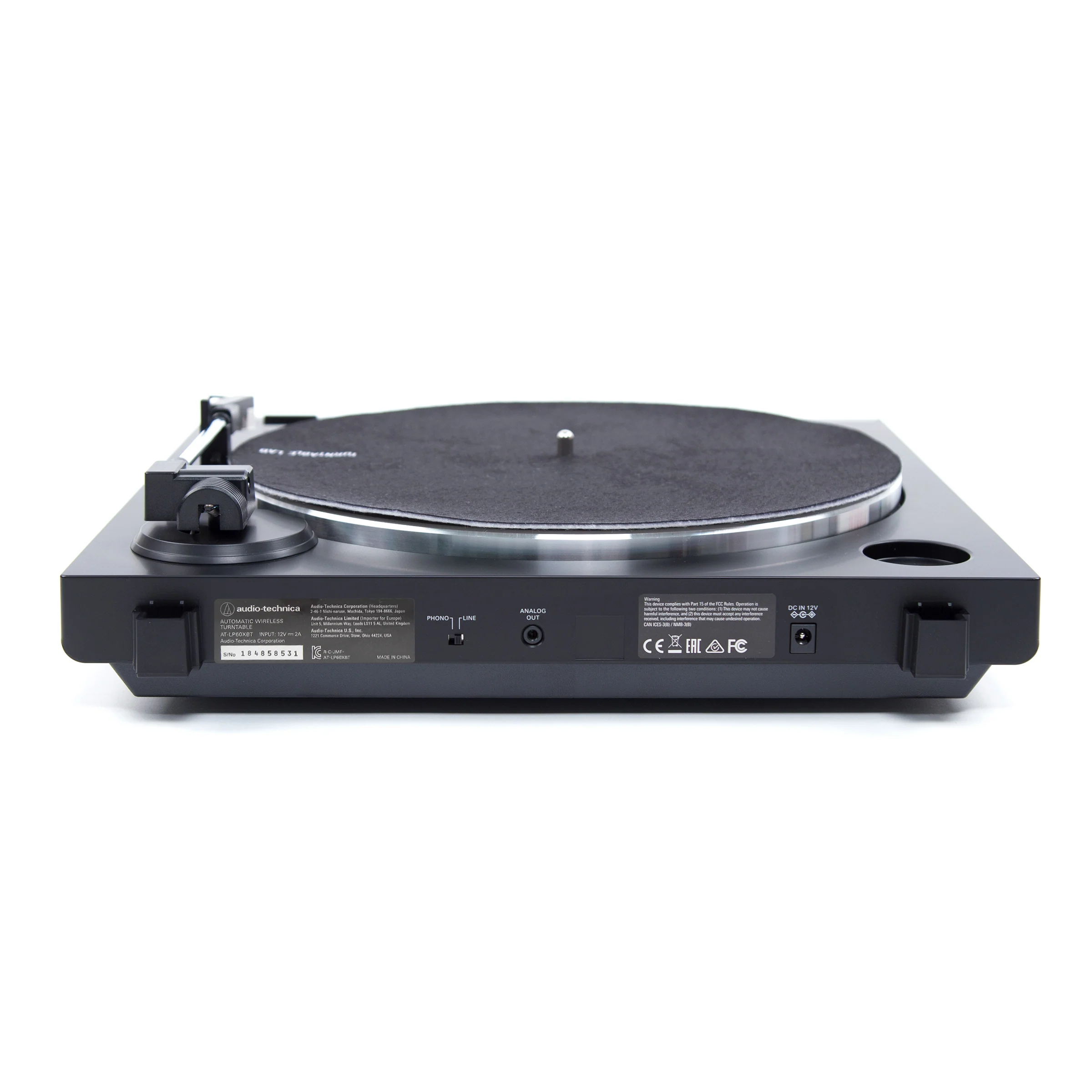 Audio-Technica: AT-LP60XBT-RD Automatic Bluetooth Turntable - Red / Black - Image 3