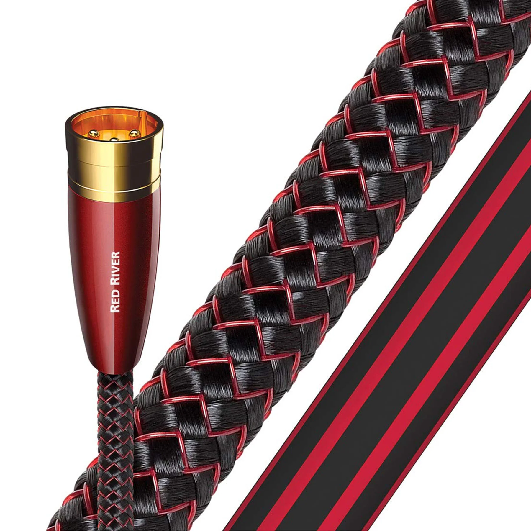 Audioquest: Red River Male XLR to Female XLR Cable - 1.5m