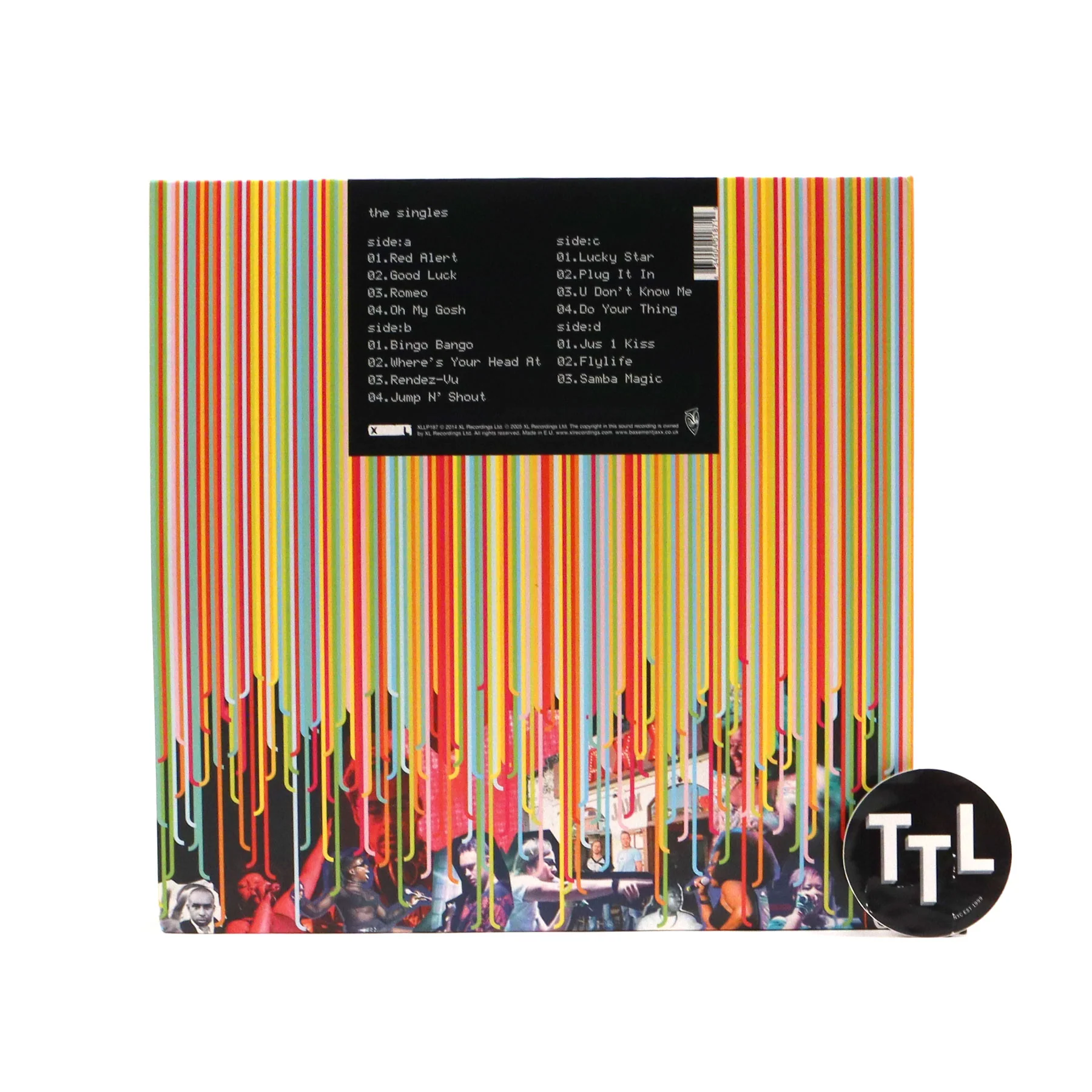Basement Jaxx: The Singles (Colored Vinyl) Vinyl 2LP - Image 3