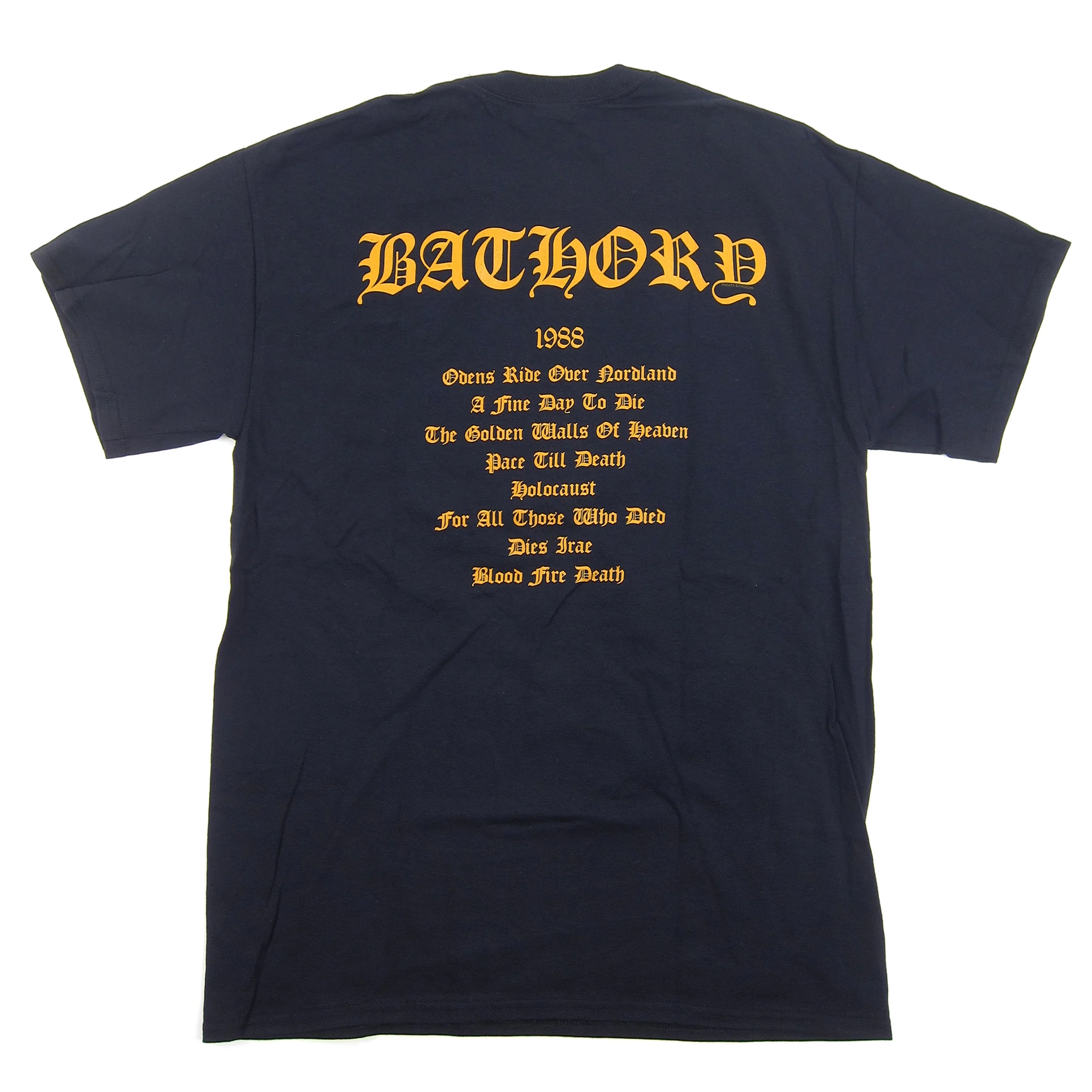 Bathory: Blood Fire Death Shirt - Black - Image 2