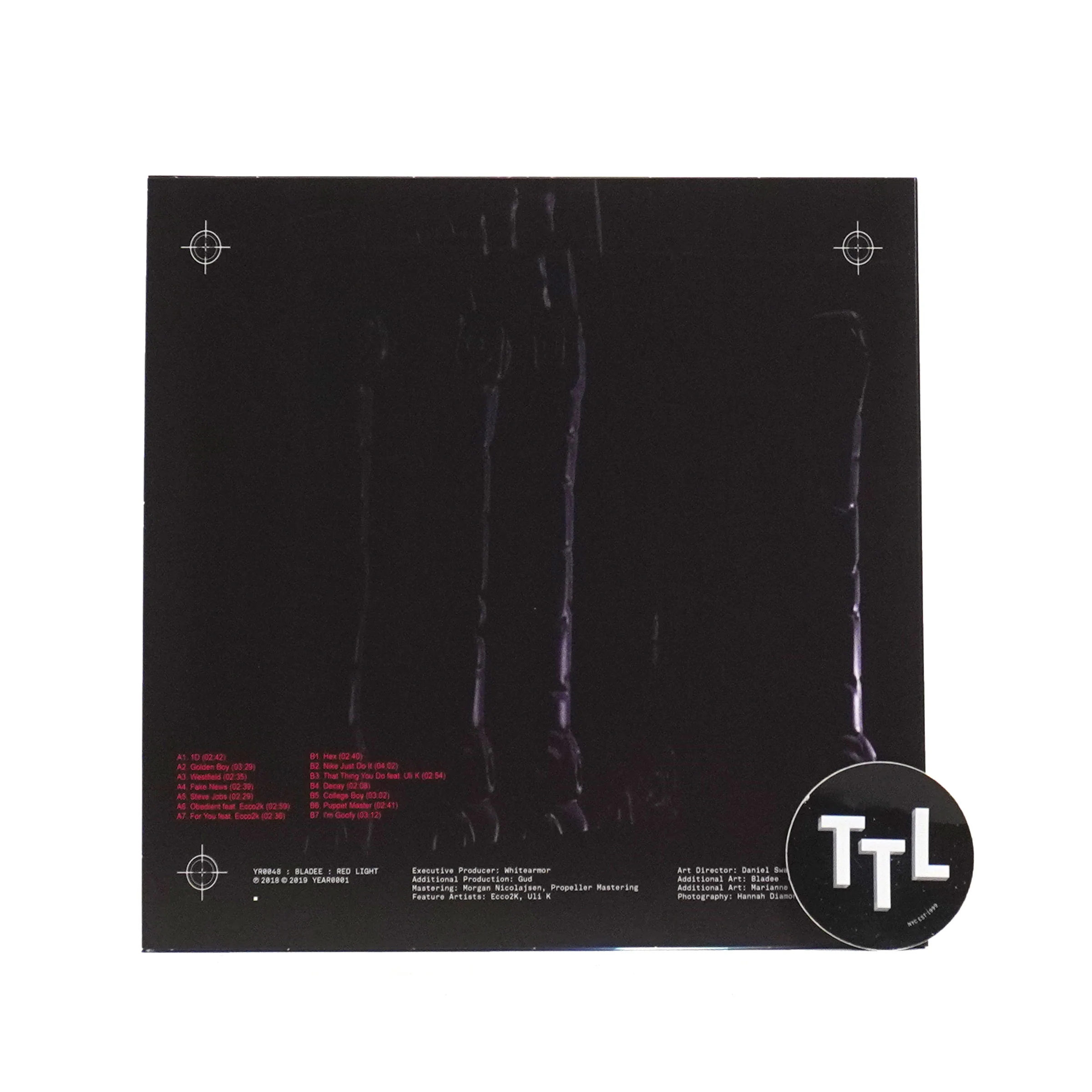 Bladee: Red Light (Colored Vinyl) Vinyl LP - Image 3