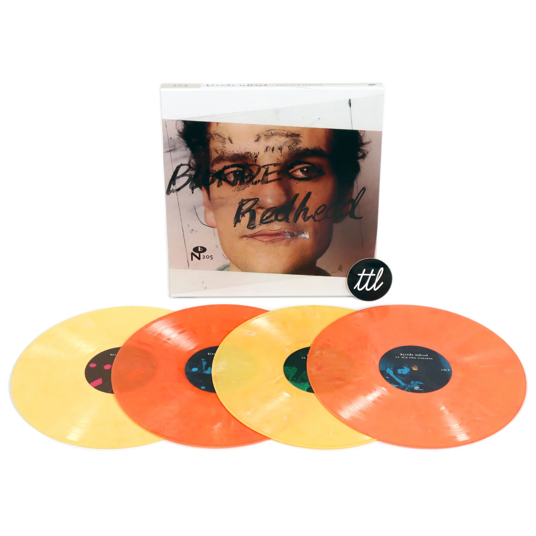 Blonde Redhead: Masculin Féminin (Colored Vinyl) Vinyl 4LP Boxset
