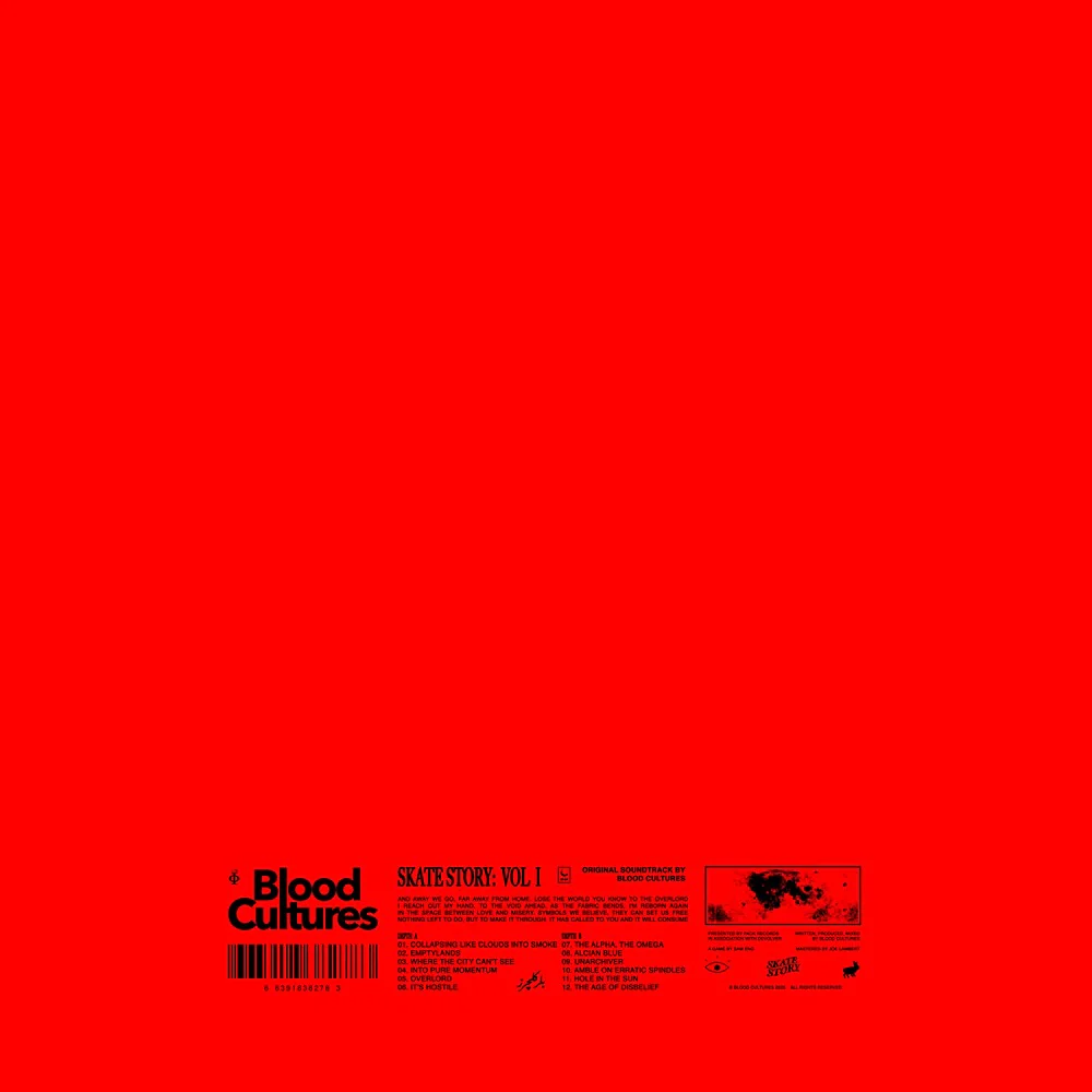 Blood Cultures: Skate Story Vol.1 (Colored Vinyl) Vinyl LP