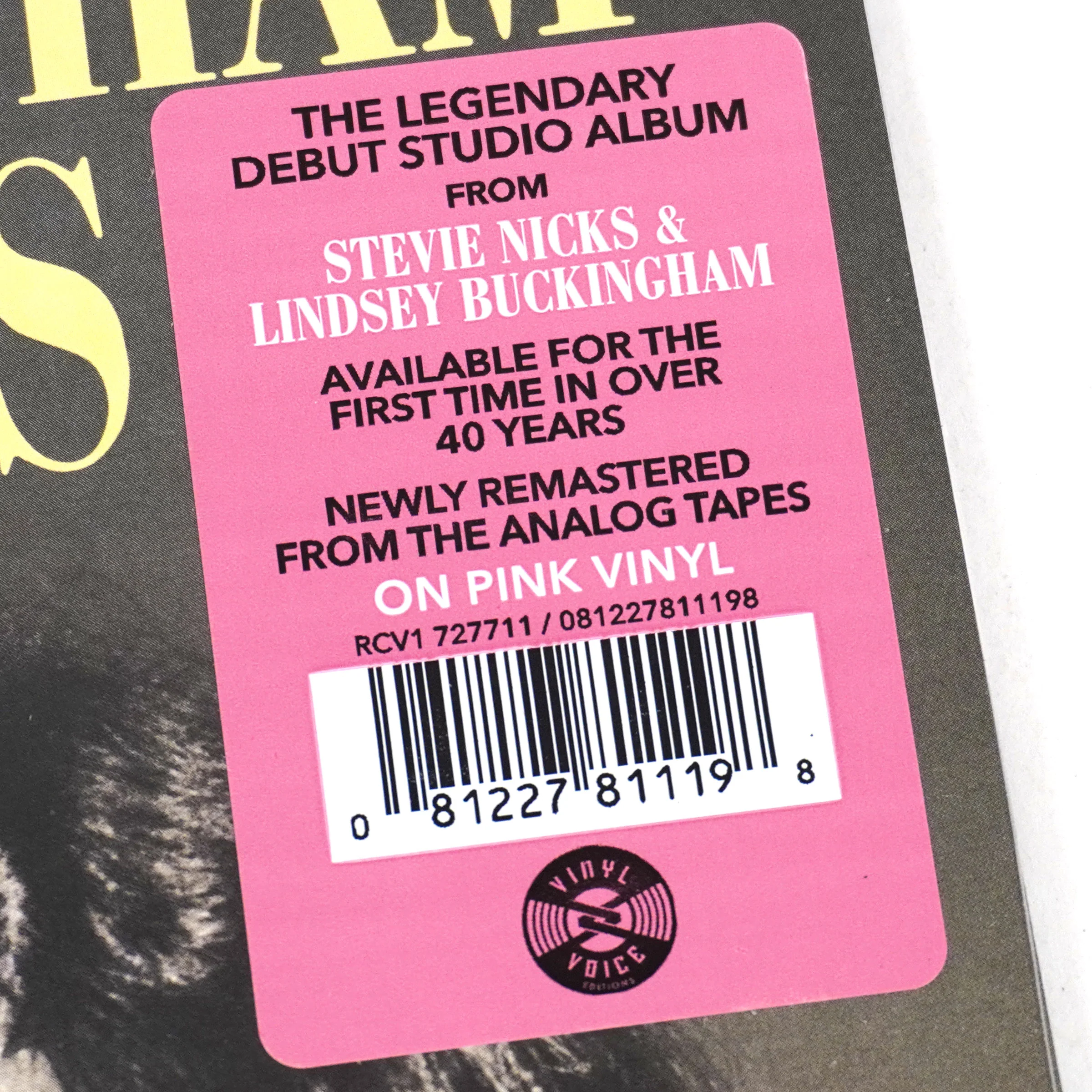 Buckingham Nicks: Buckingham Nicks (Indie Exclusive Pink Colored Vinyl) Vinyl LP - Image 4