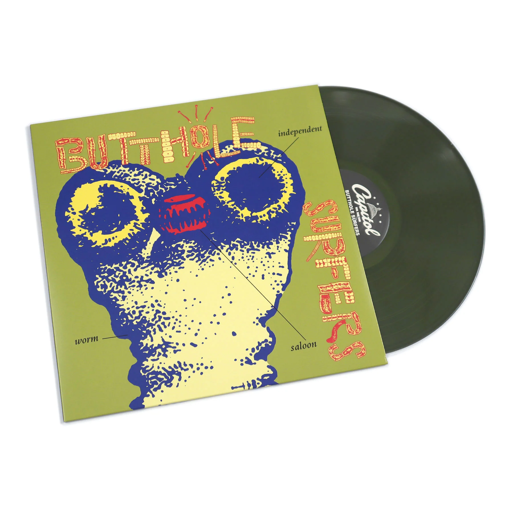 Butthole Surfers: Independent Worm Saloon (Swamp Colored Vinyl) Vinyl LP