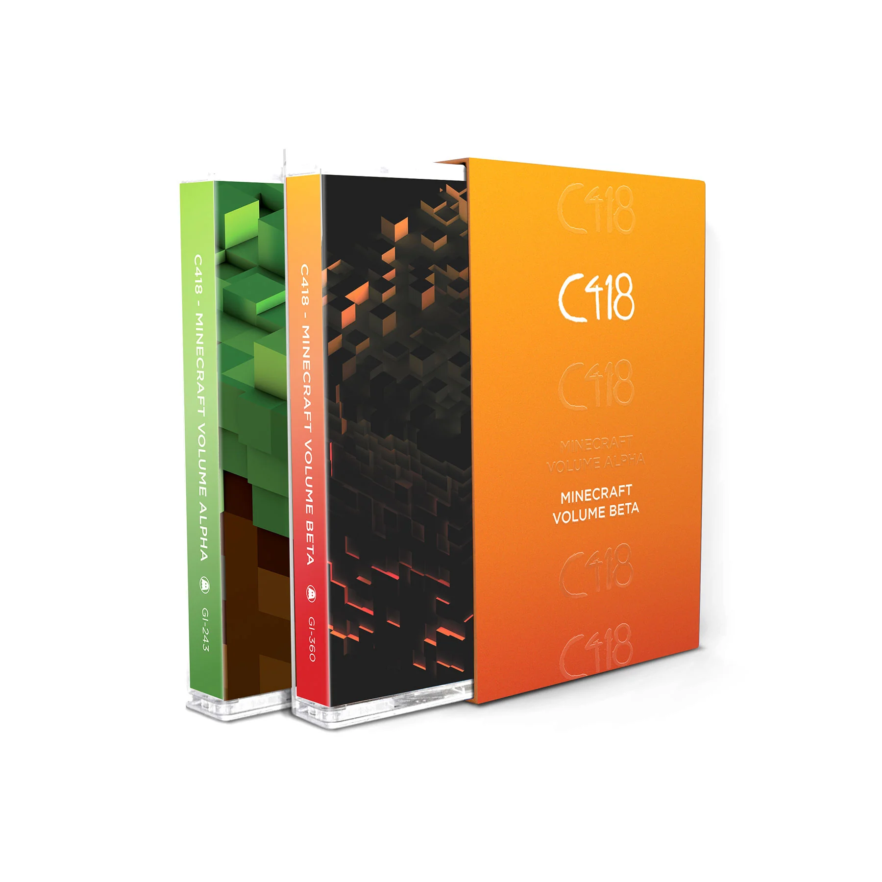C418: Minecraft Volume Alpha + Volume Beta 2xCassette Boxset