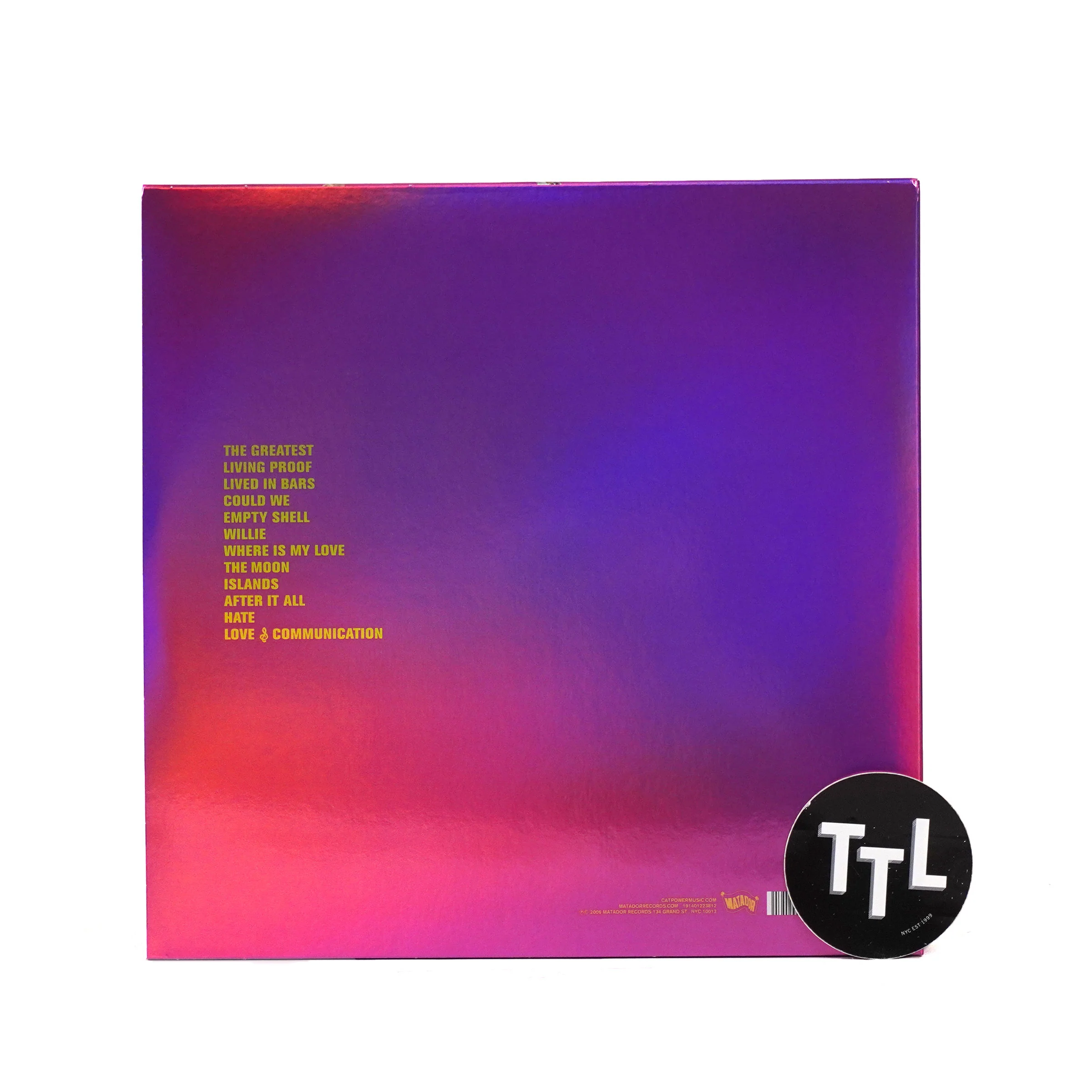 Cat Power: The Greatest (Colored Vinyl) Vinyl LP - Image 3