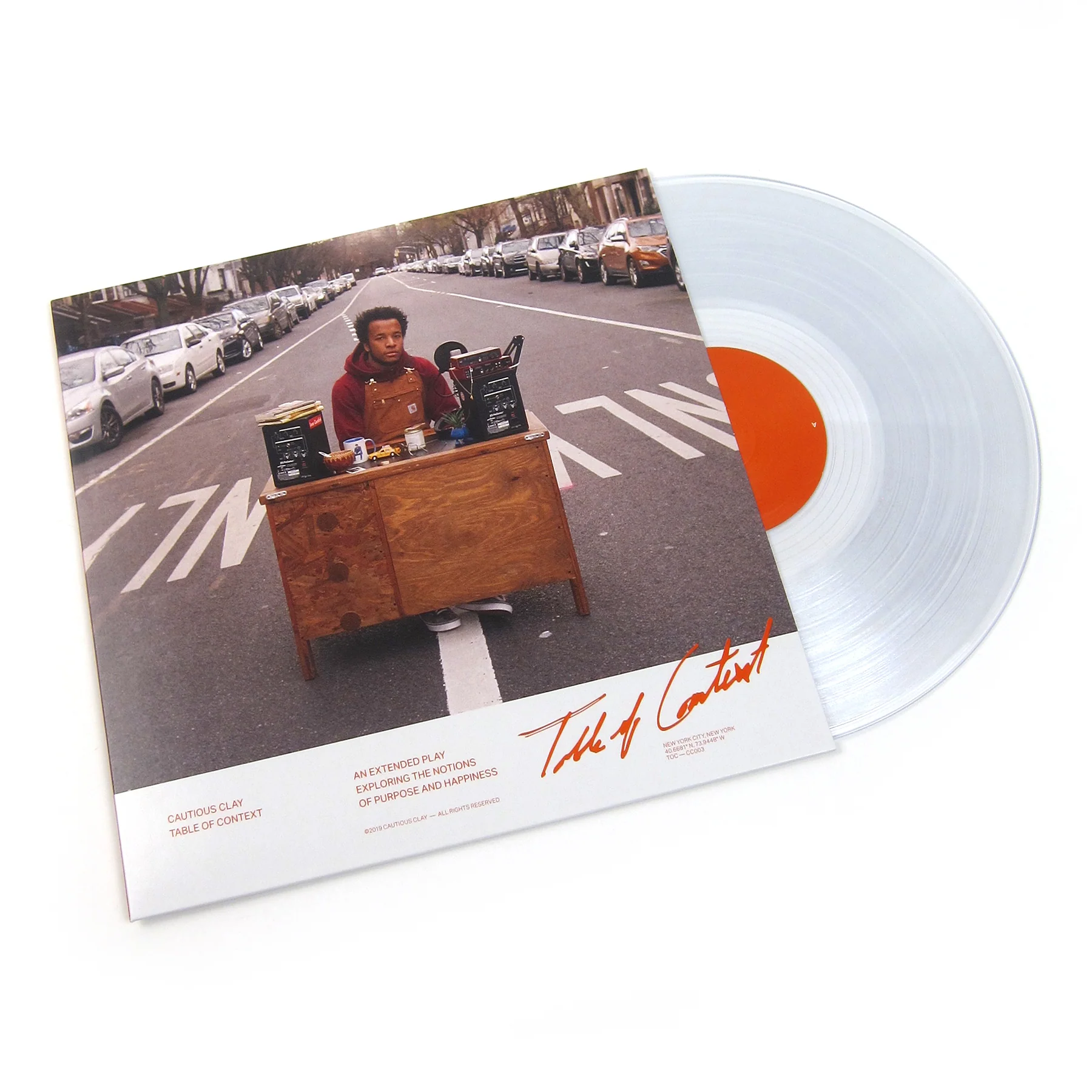 Cautious Clay: Table of Context  (Colored Vinyl) Vinyl LP