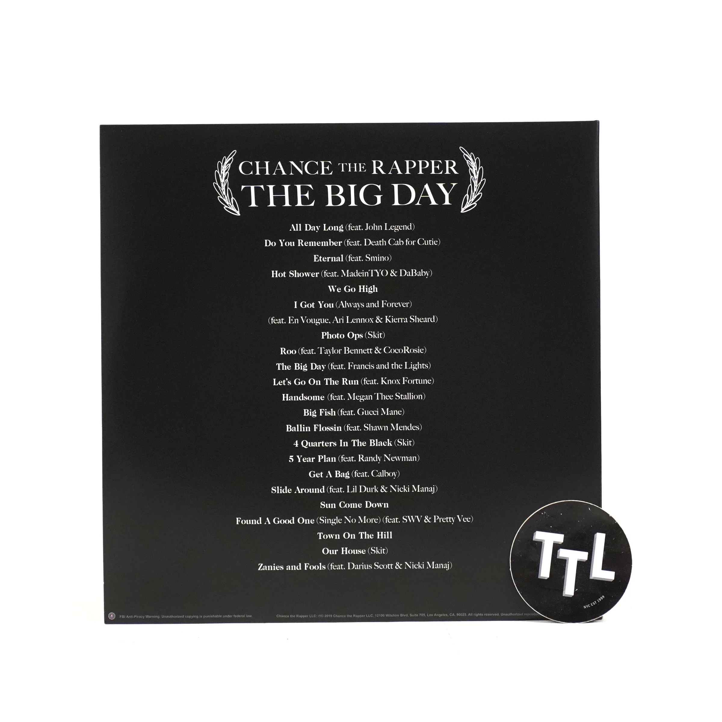 Chance The Rapper: The Big Day (Colored Vinyl) Vinyl LP - Image 3