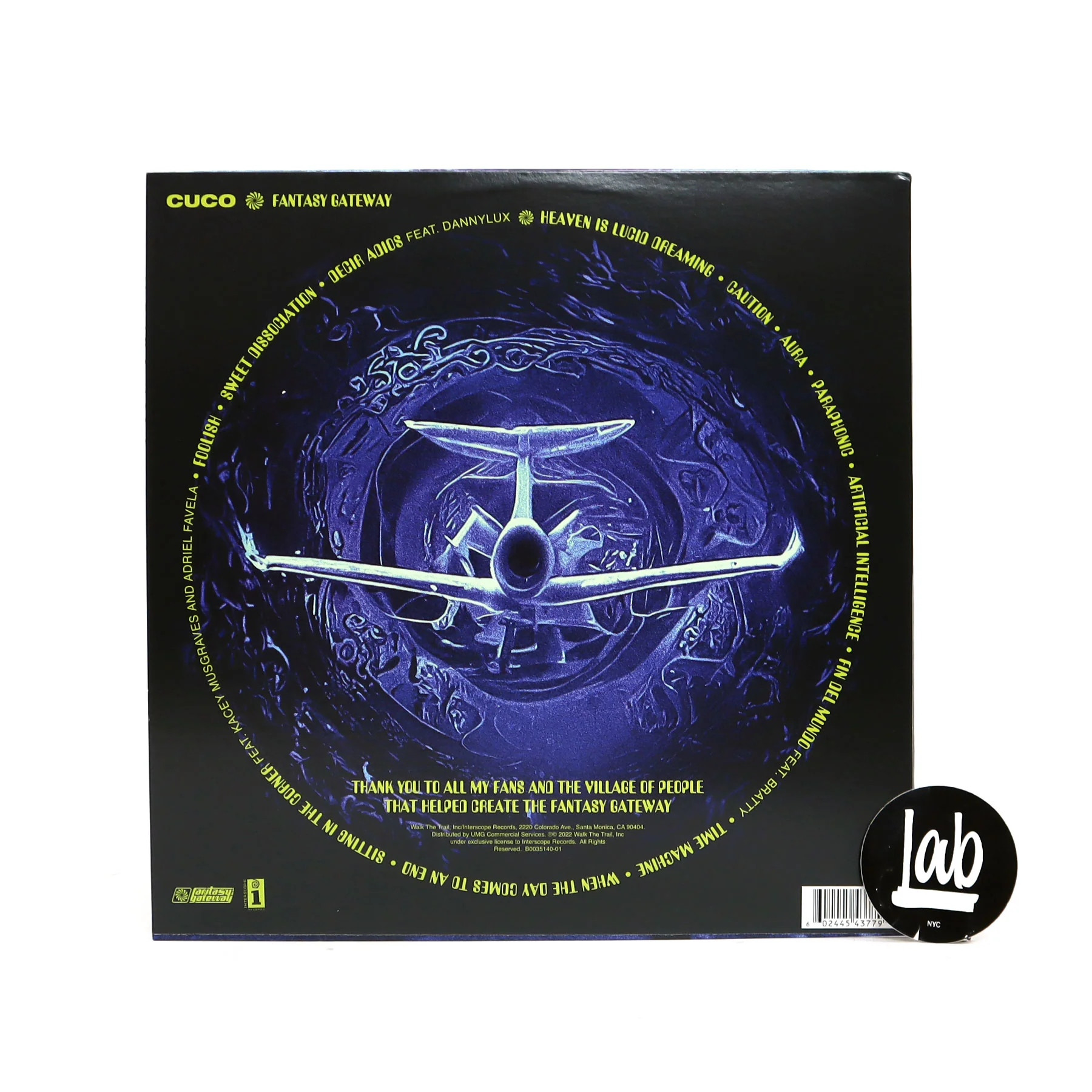 Cuco: Fantasy Gateway (Colored Vinyl) Vinyl LP - Image 3