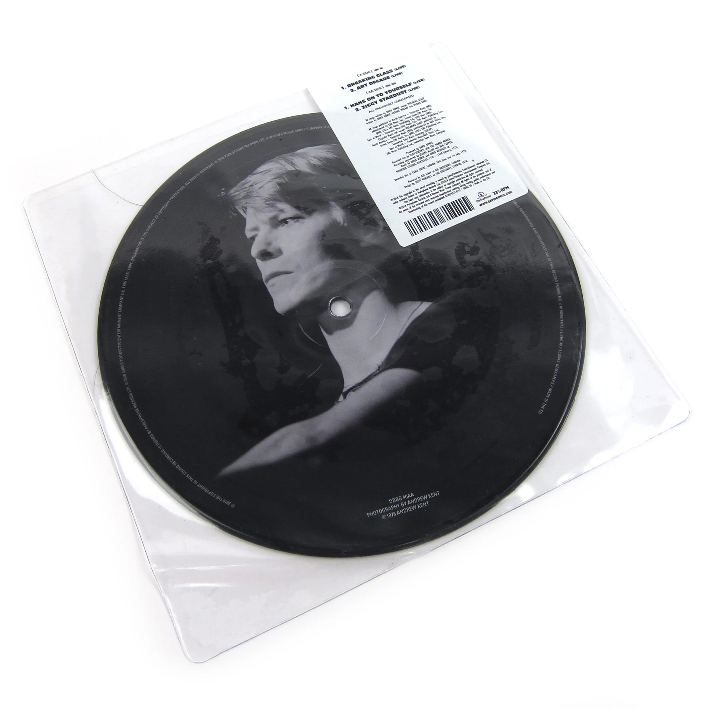 David Bowie: Breaking Glass E.P. (Pic Disc) Vinyl 7" - Image 3