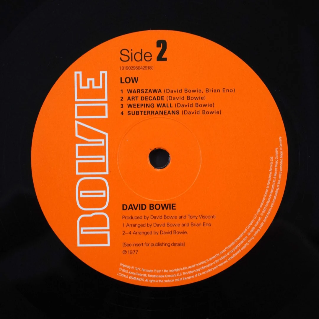 David Bowie: Low (180g) Vinyl LP - Image 2