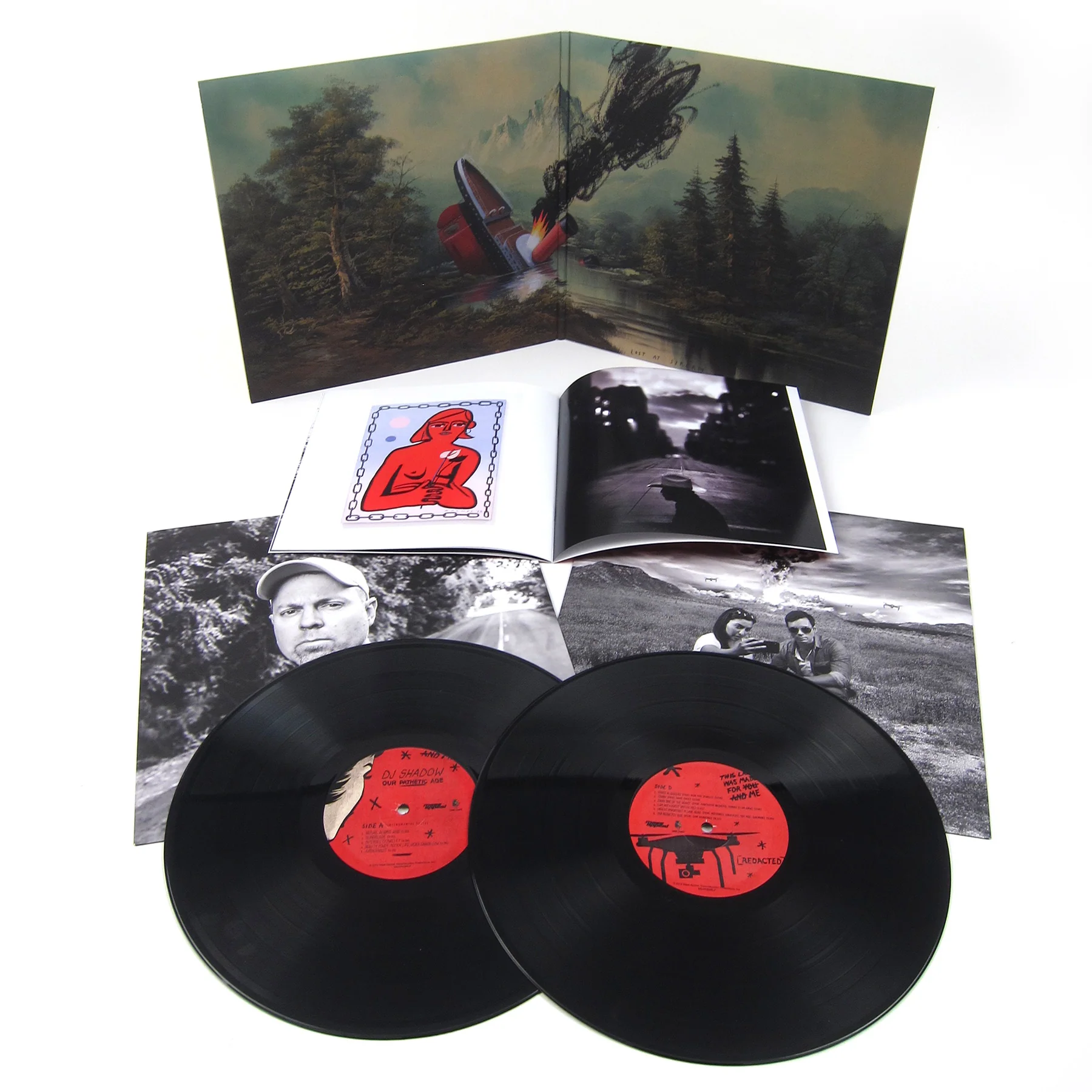 DJ Shadow: Our Pathetic Age Vinyl 2LP - Image 2