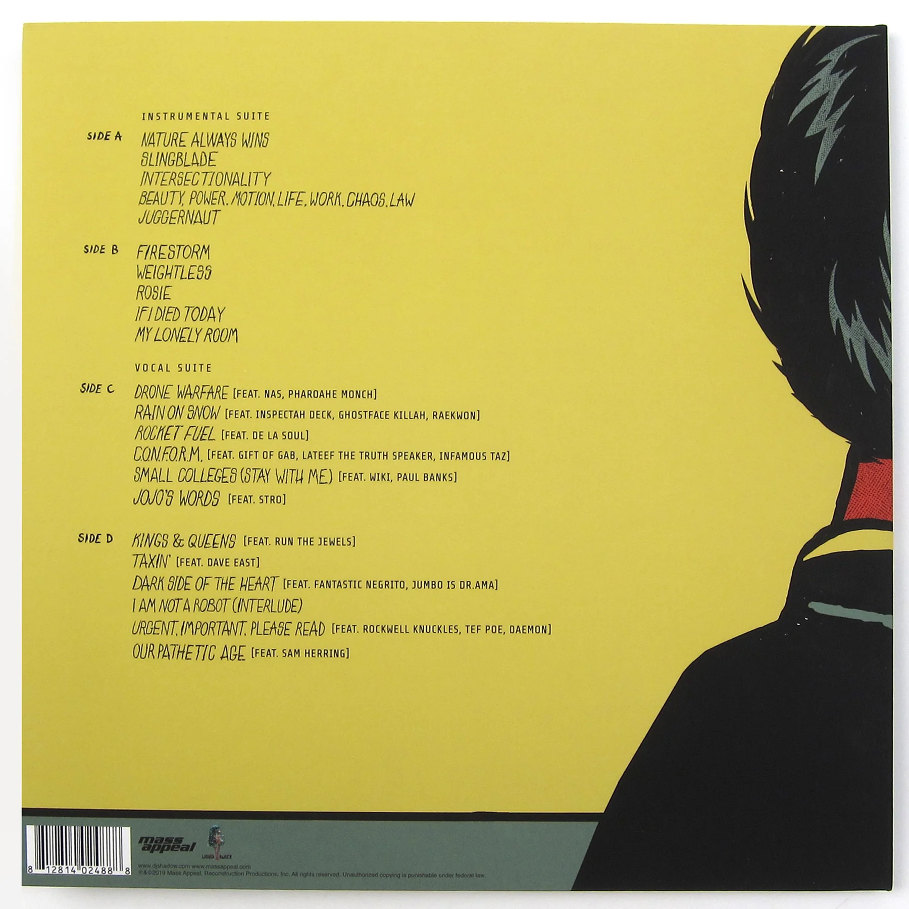 DJ Shadow: Our Pathetic Age Vinyl 2LP - Image 3