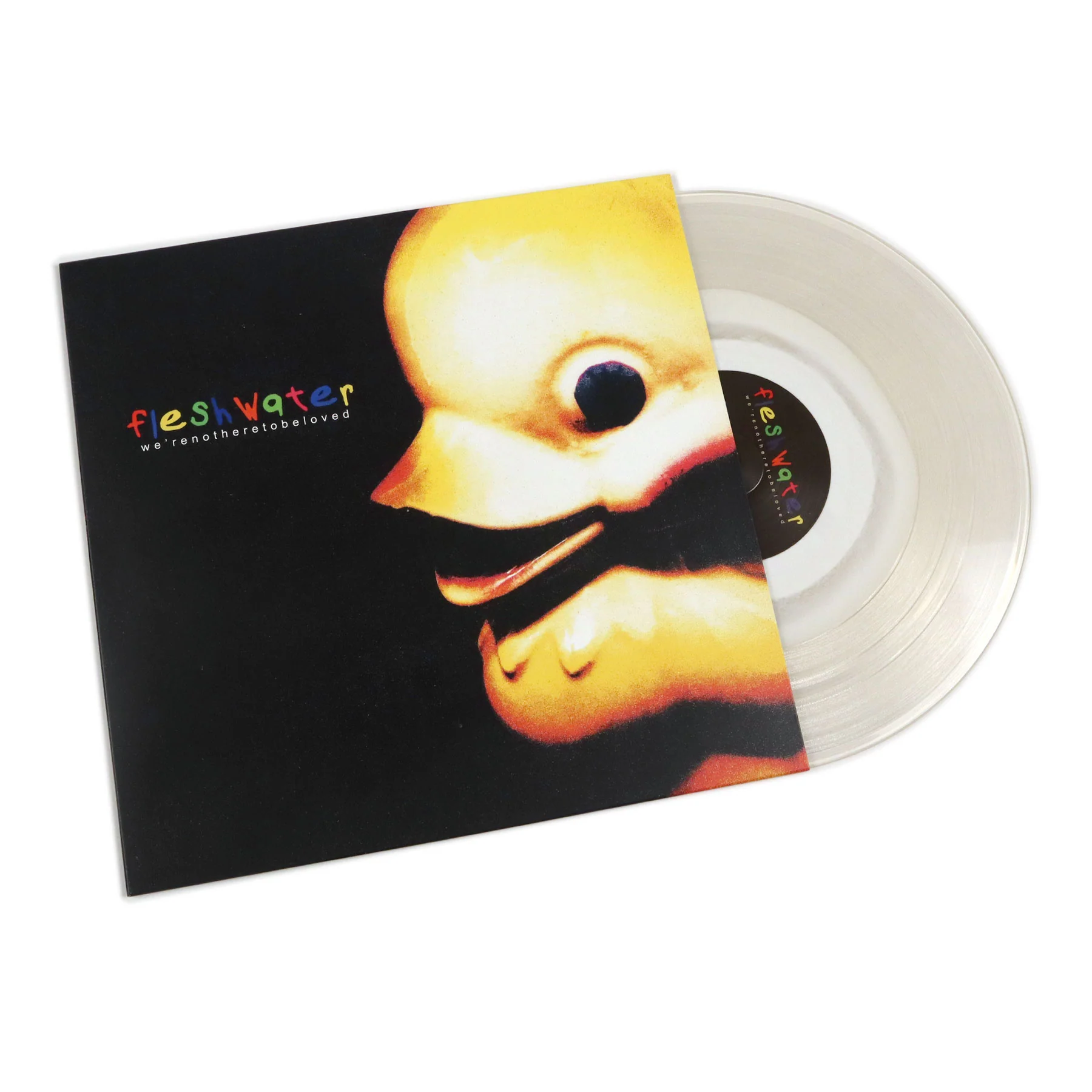 Fleshwater: We're Not Here To Be Loved (White In Clear Colored Vinyl) Vinyl LP
