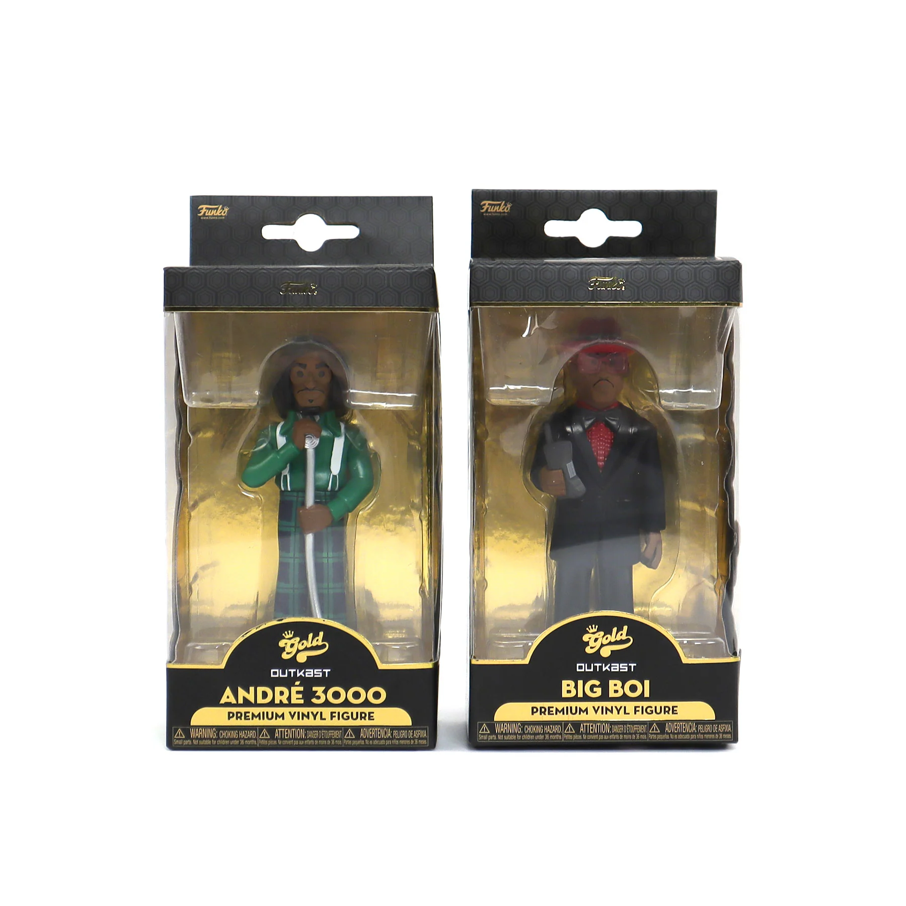 Funko: Outkast Vinyl Gold Figure Bundle (Andre 3000 / Big Boi) - Image 3