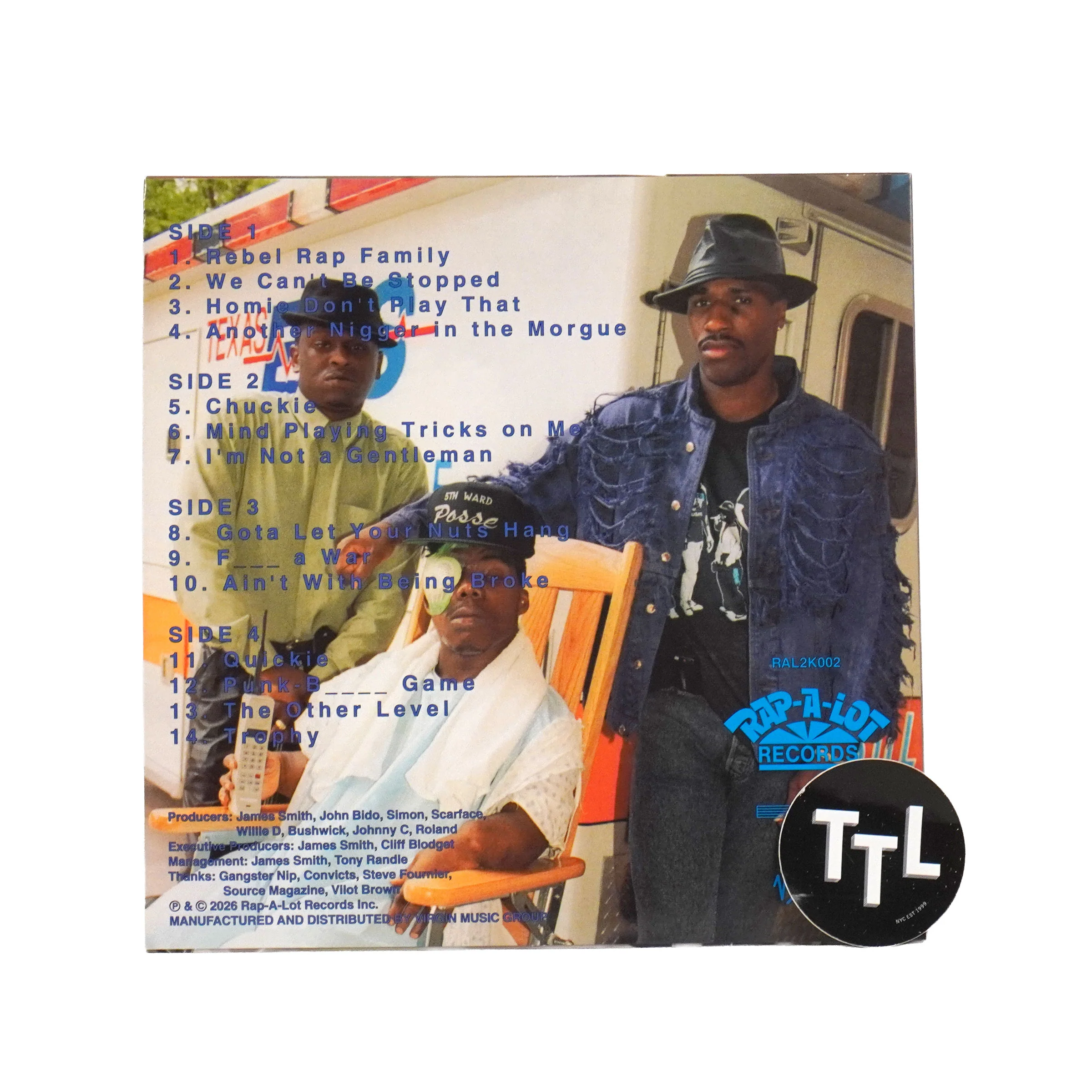Geto Boys: We Can’t Be Stopped (Indie Exclusive Colored Vinyl) Vinyl 2LP - Image 3