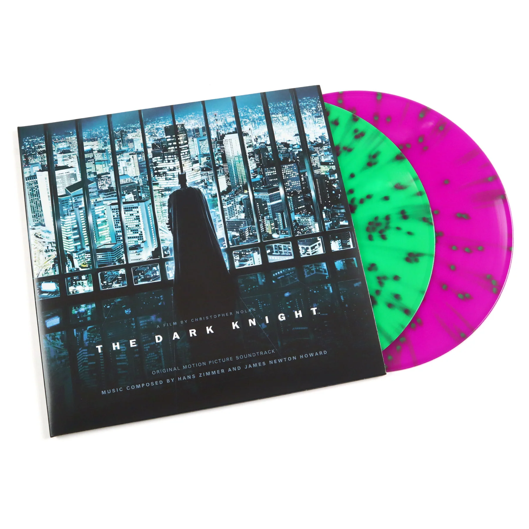 Hans Zimmer And James Newton Howard: The Dark Knight Soundtrack (Colored Vinyl) Vinyl 2LP