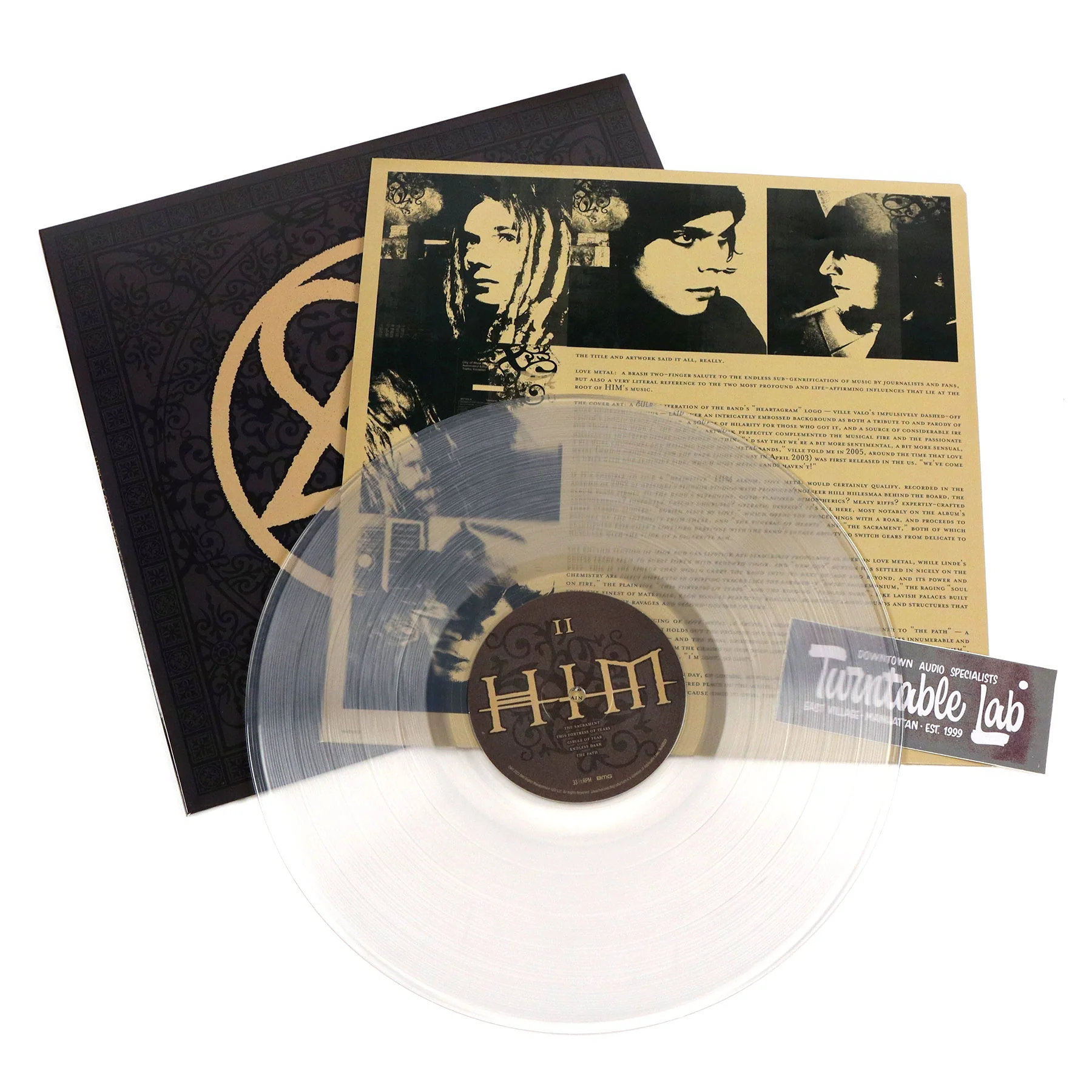 HIM: Love Metal (Clear Colored Vinyl) Vinyl LP - Image 2