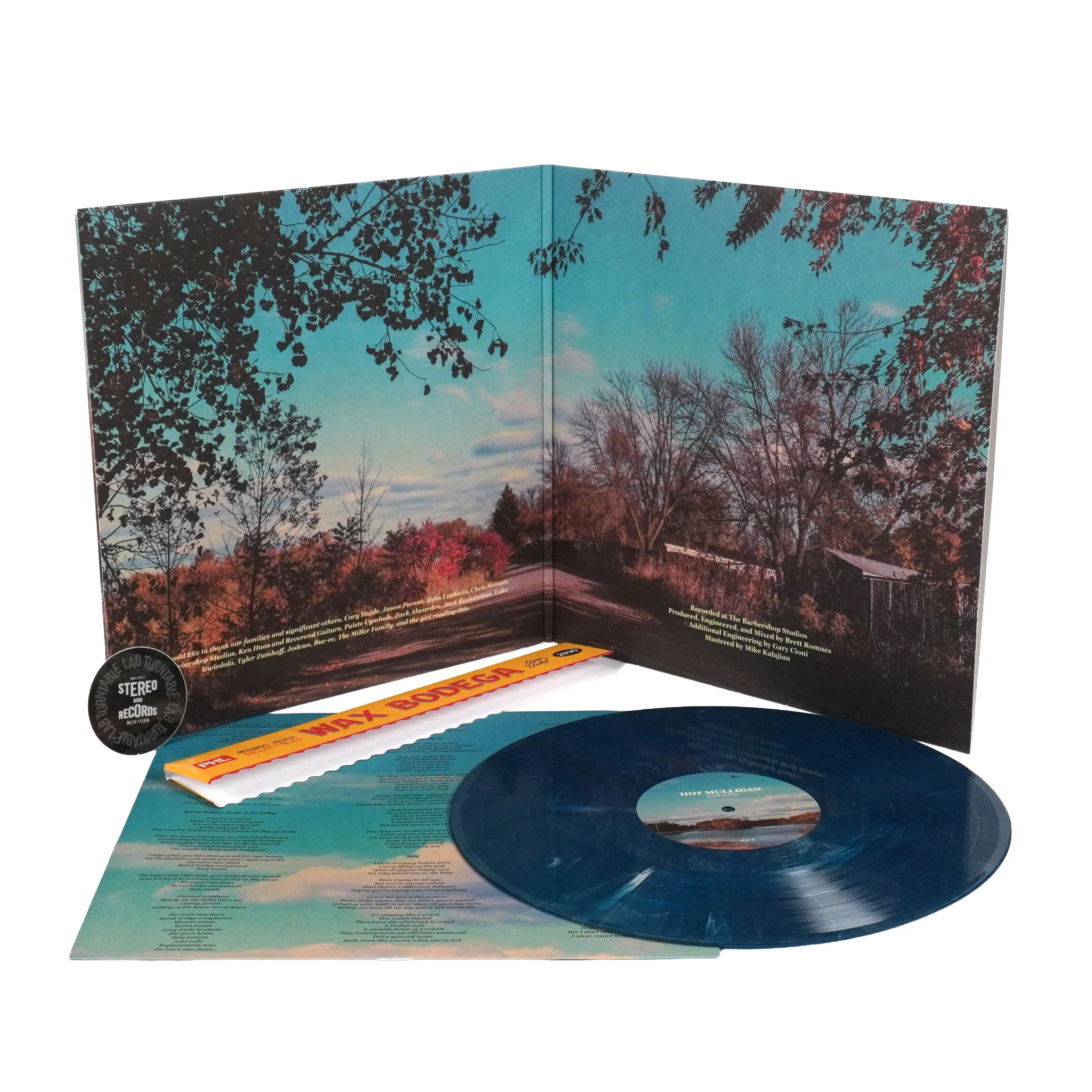 Hot Mulligan: You'll Be Fine (Silver Teal Colored Vinyl) Vinyl LP - Image 2