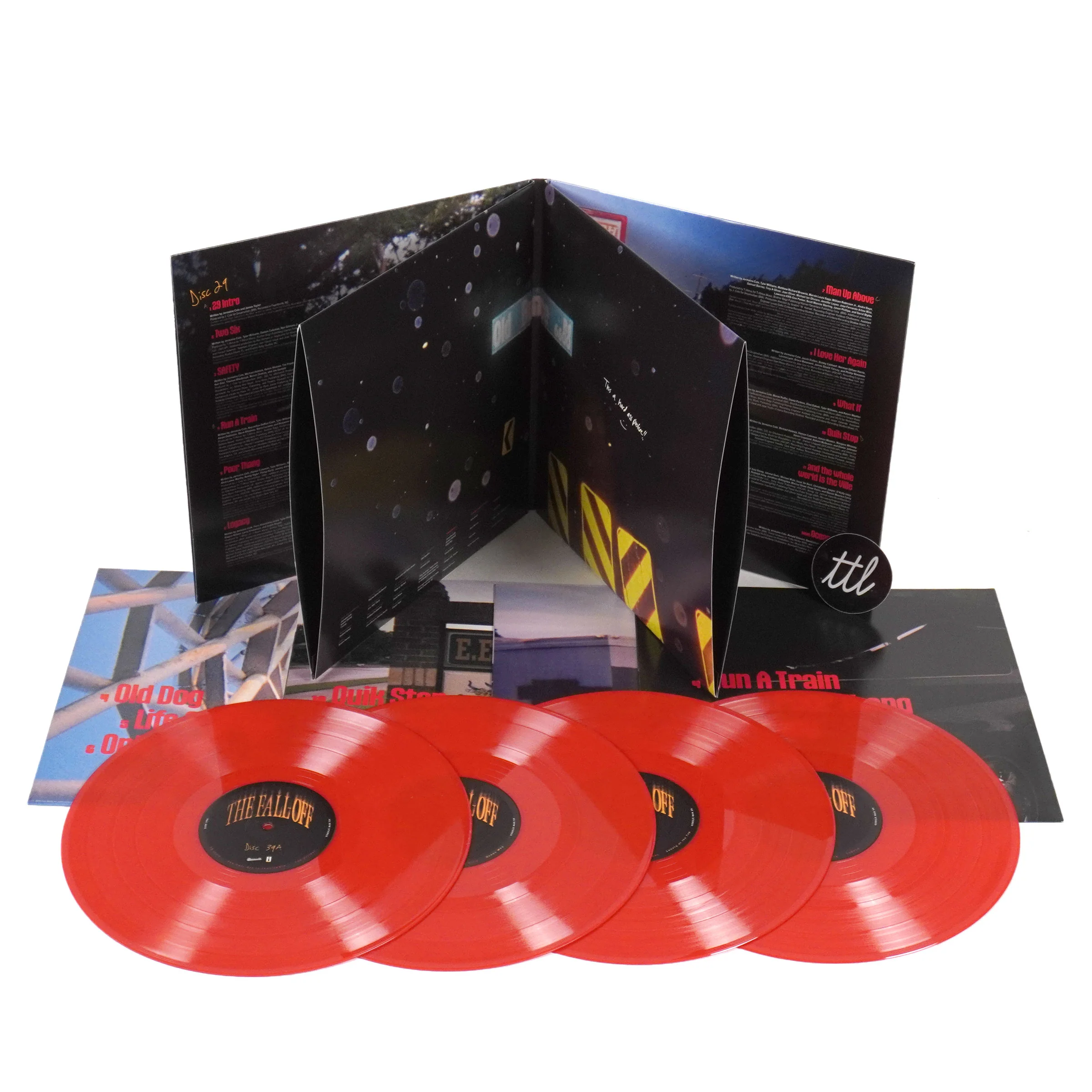 J. Cole: The Fall-Off (Colored Vinyl) Vinyl 4LP - Image 2
