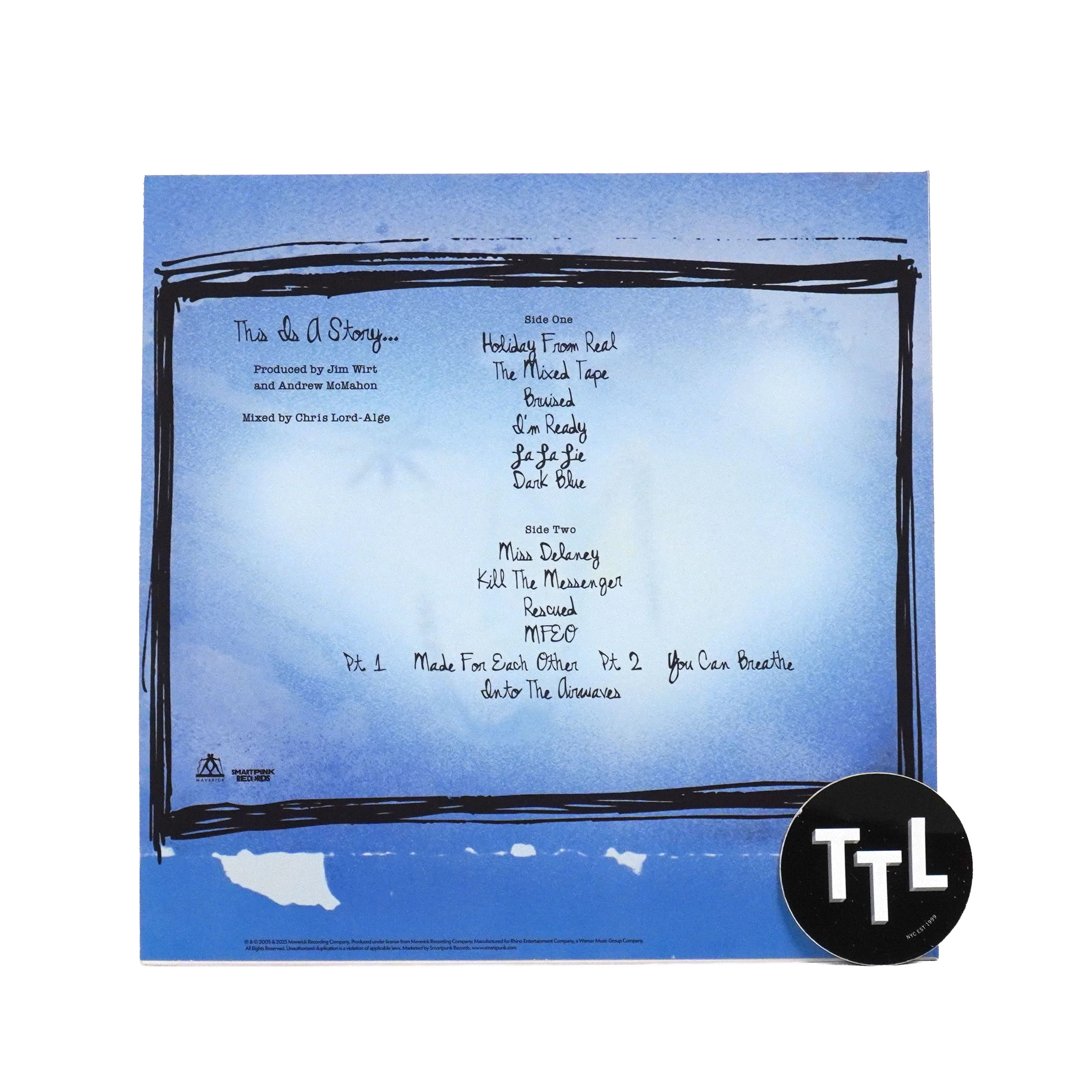 Jack's Mannequin: Everything In Transit (Indie Exclusive Colored Vinyl) Vinyl LP - Image 3