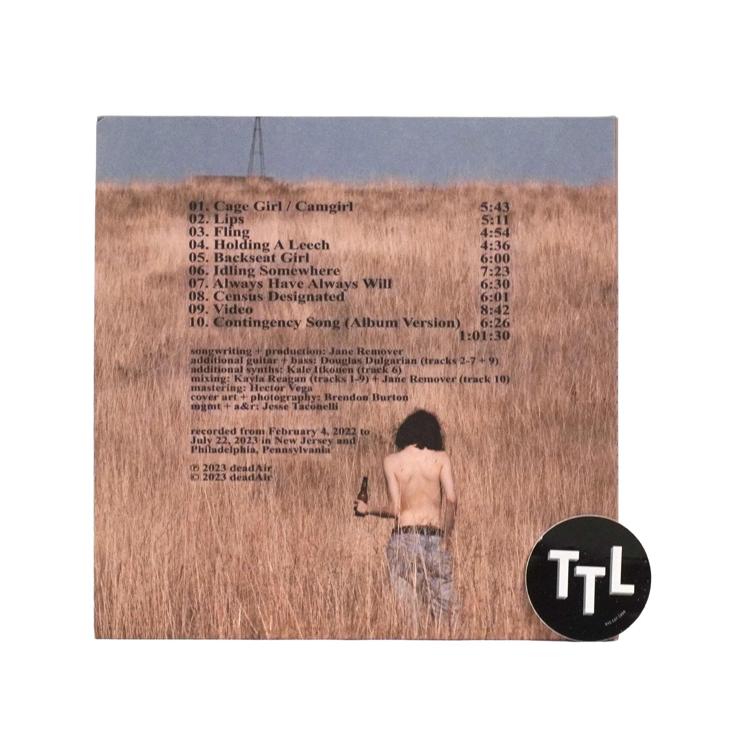 Jane Remover: Census Designated (Milky Clear Colored Vinyl) Vinyl 2LP - Image 3