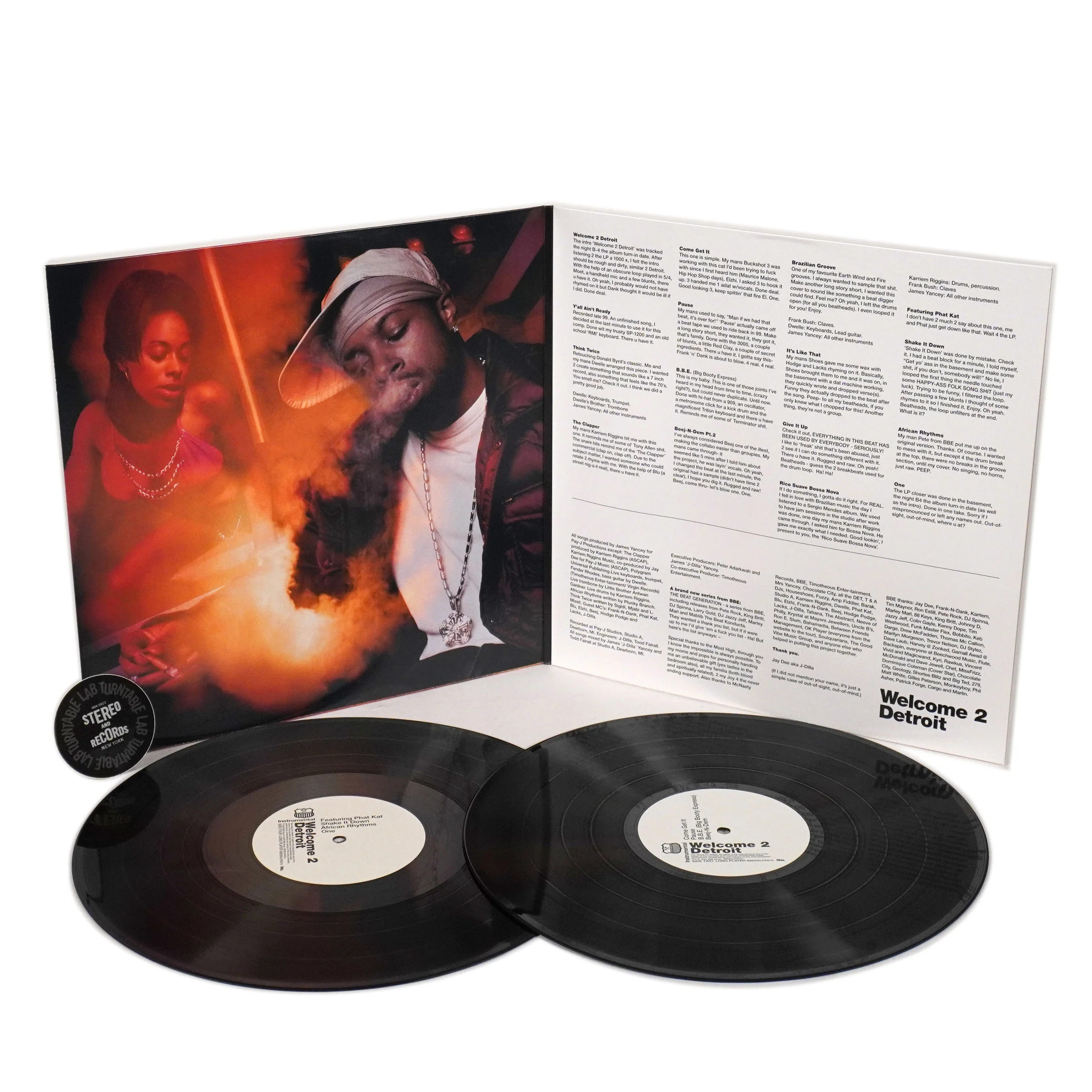 J Dilla: Welcome 2 Detroit Instrumentals - Special Edition Vinyl 2LP - Image 2