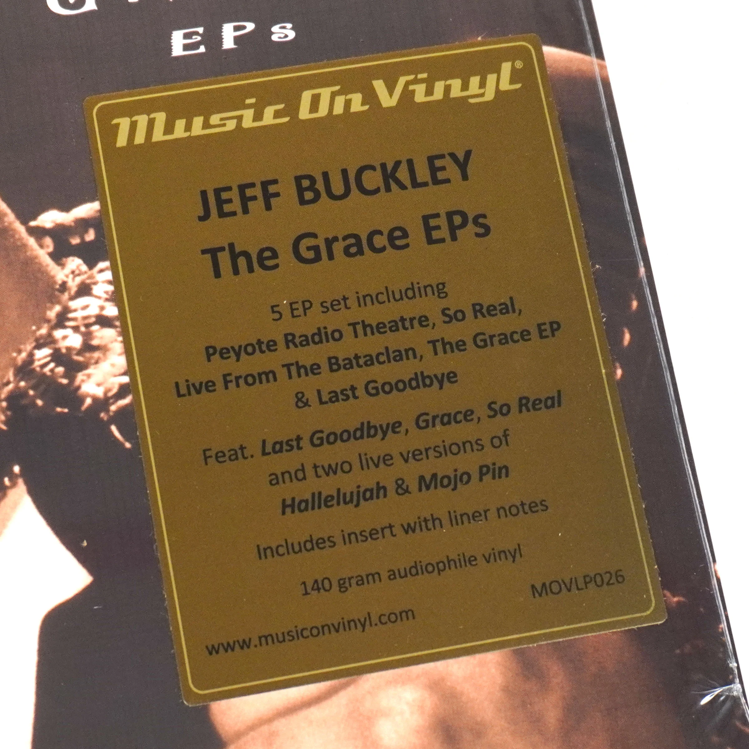 Jeff Buckley: The Grace EPs (Import) Vinyl 5LP Boxset - Image 5