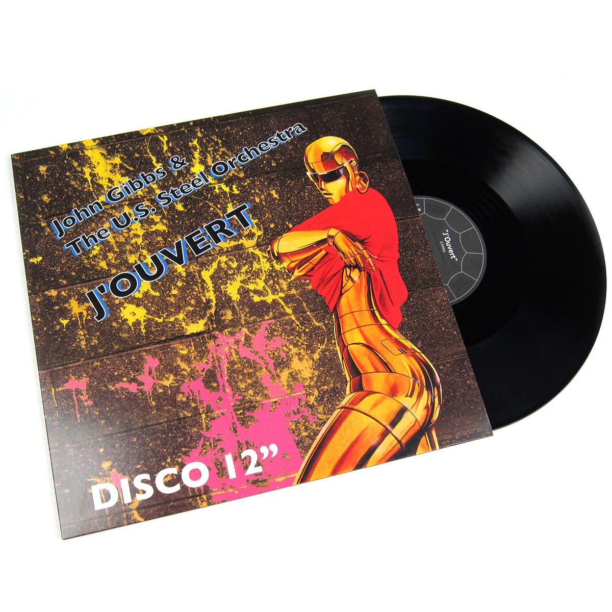 John Gibbs & The U.S. Steel Orchestra: J'Ouvert (Lord Echo) Vinyl 12"