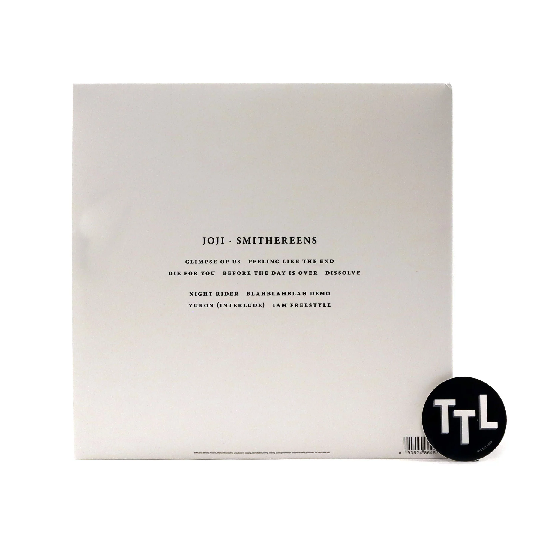 Joji: Smithereens (Indie Exclusive Colored Vinyl) Vinyl LP - Image 3