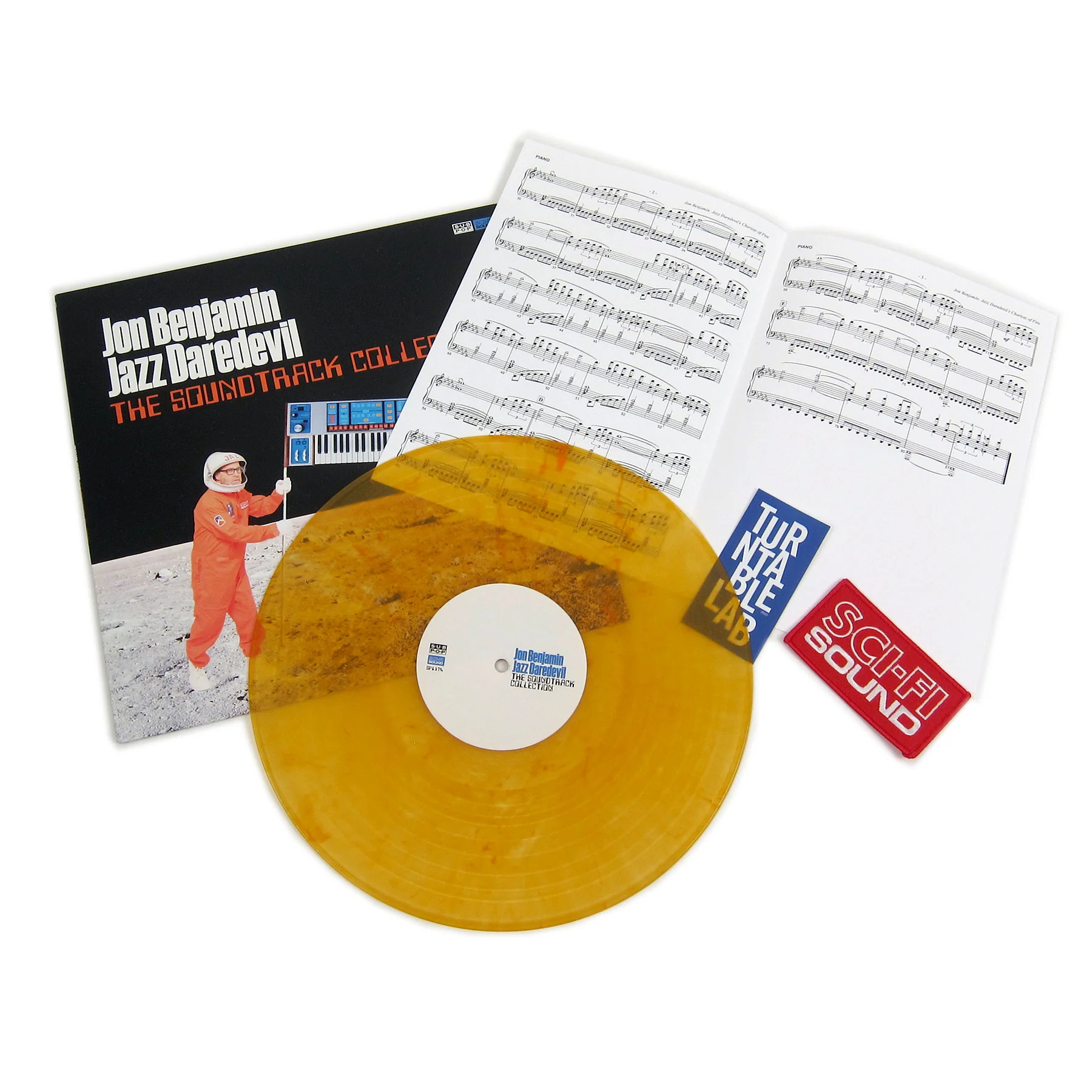 Jon Benjamin: Jazz Daredevil - The Soundtrack (Colored Vinyl) Vinyl LP - Image 2