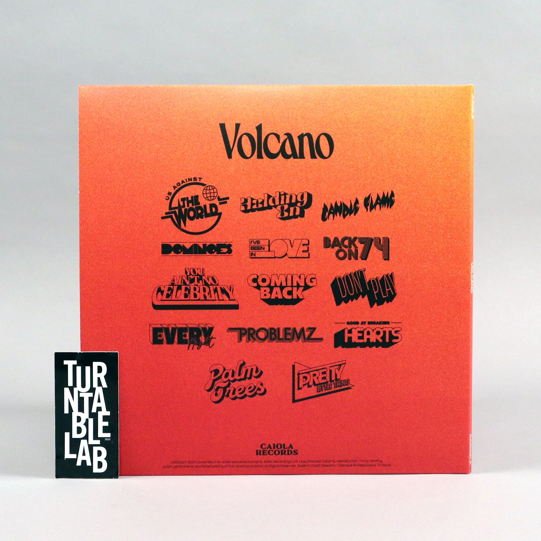 Jungle: Volcano (Molten Colored Vinyl) Vinyl LP - Turntable Lab Exclusive - LIMIT 1 PER CUSTOMER - Image 3
