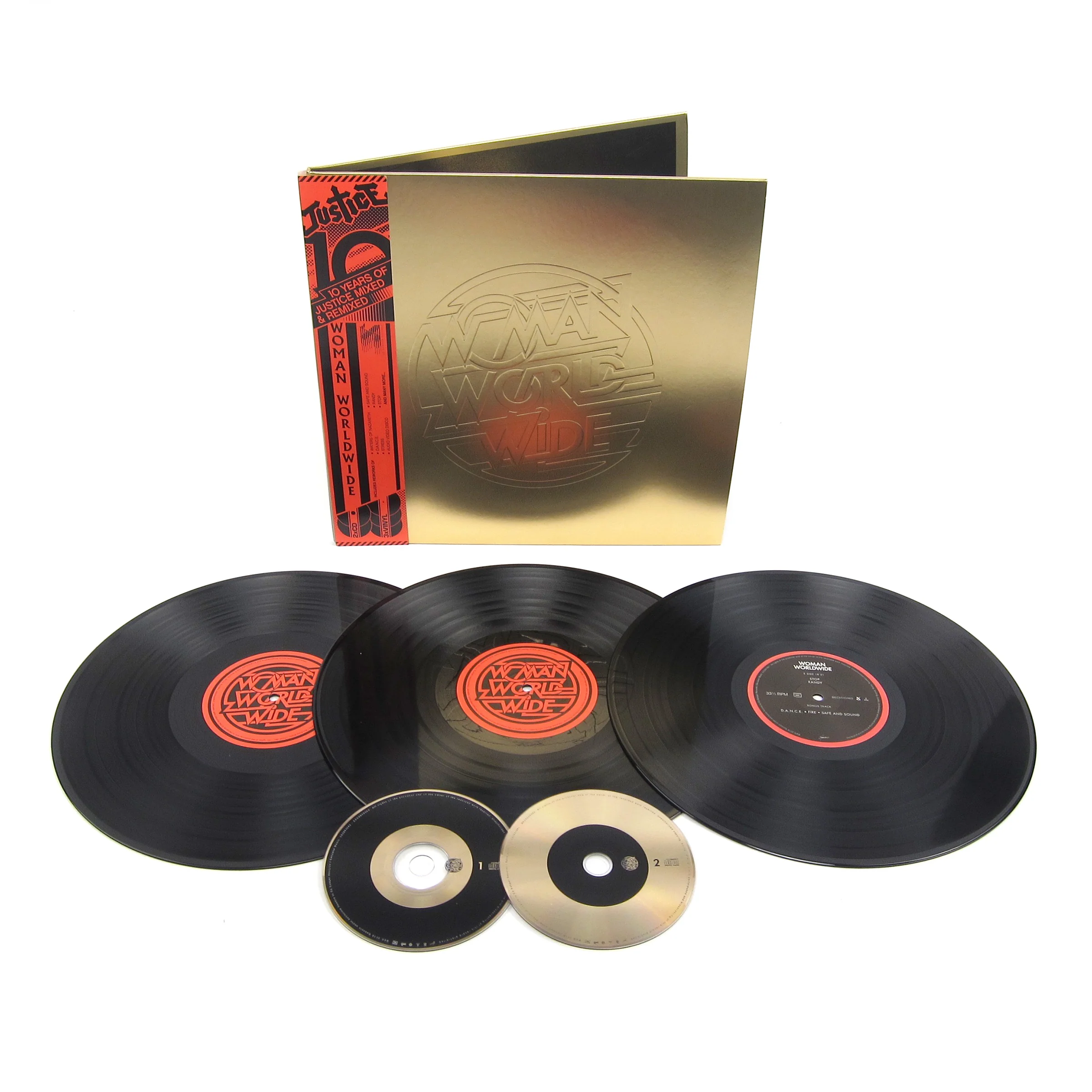 Justice: Woman Worldwide Vinyl 3LP+2CD