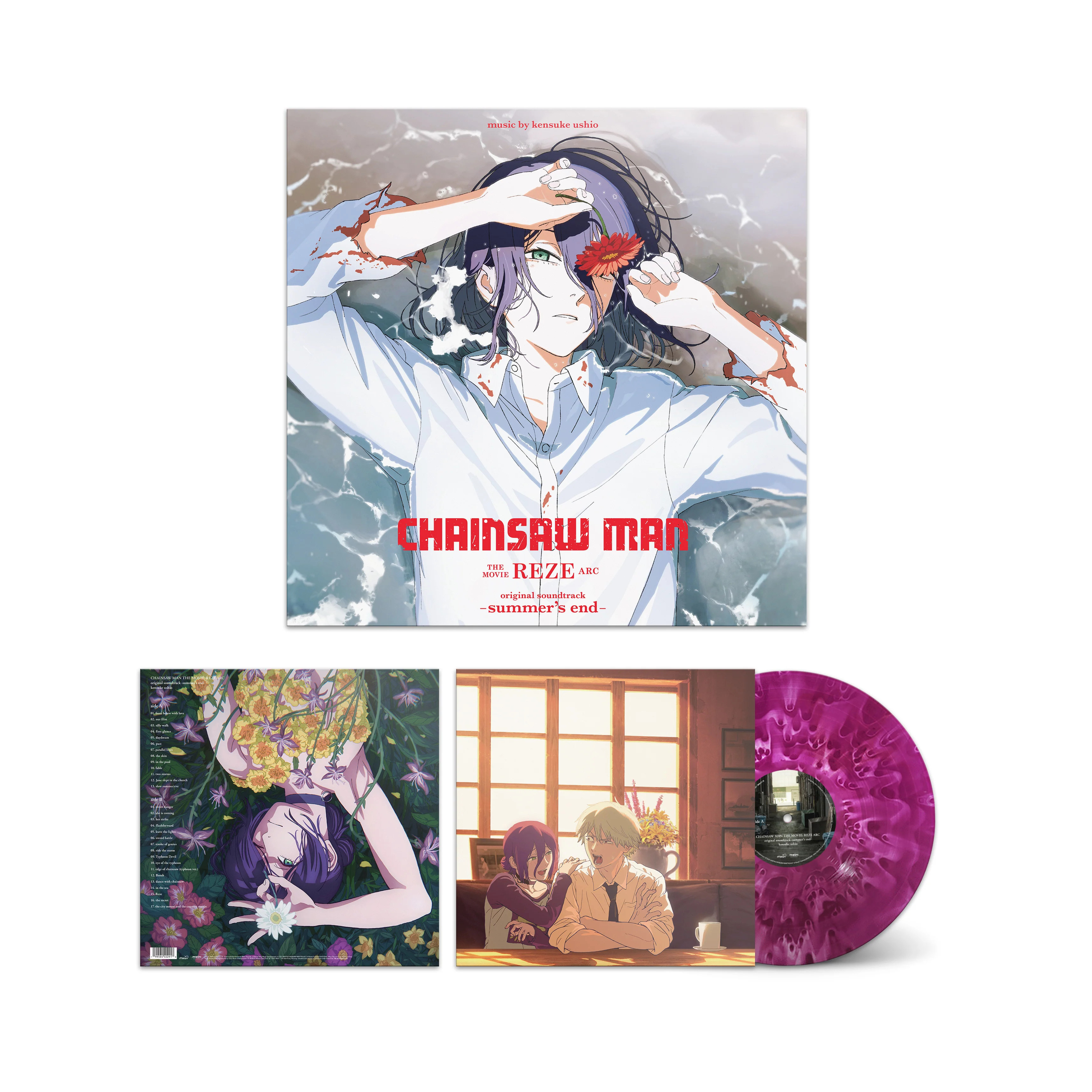 Kensuke Ushio: Chainsaw Man The Movie - Reze Arc Original Soundtrack Vinyl LP - PRE-ORDER - Image 3