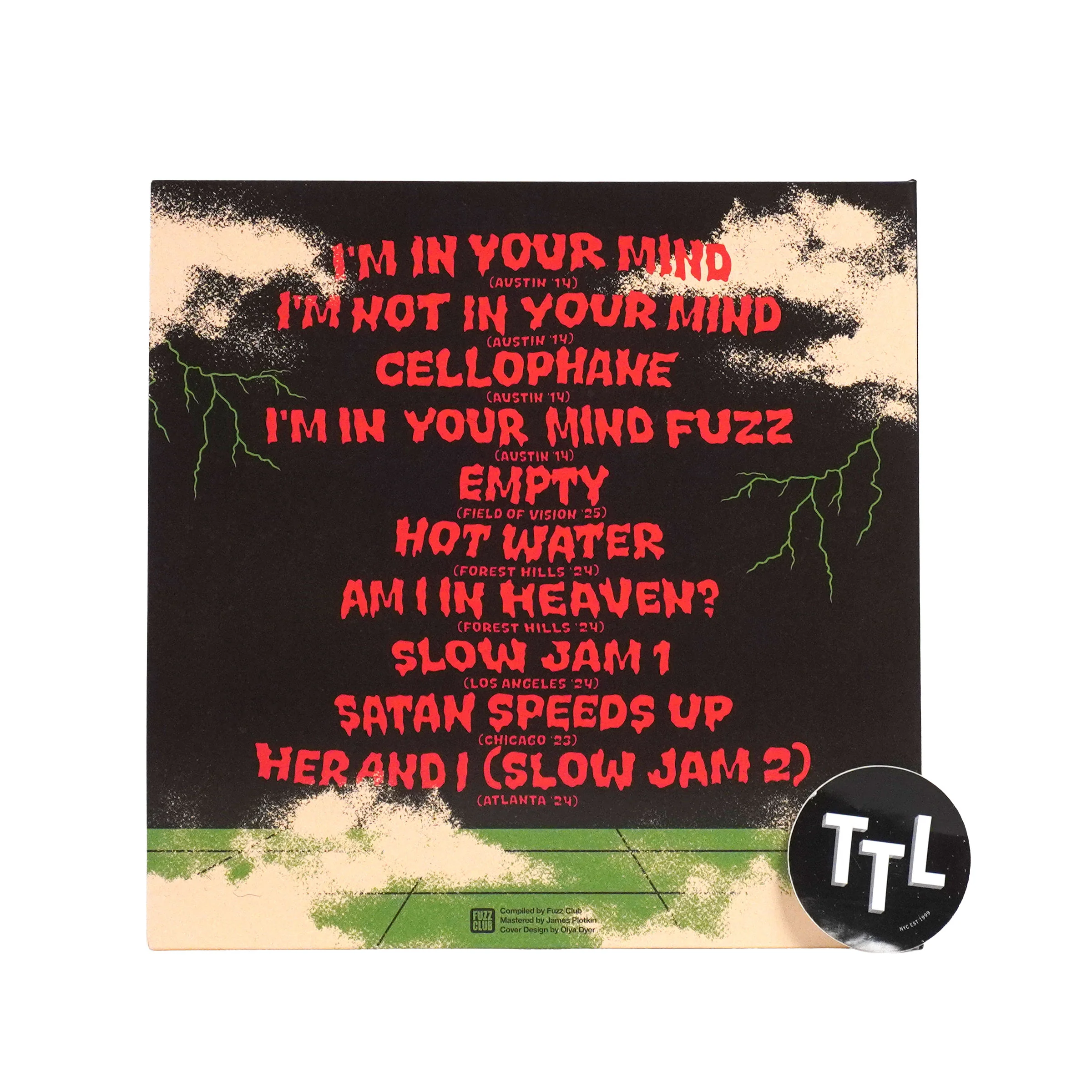 King Gizzard And The Lizard Wizard: I'm In Your Mind Fuzz Live (Indie Exclusive Colored Vinyl) Vinyl 2LP - Image 3