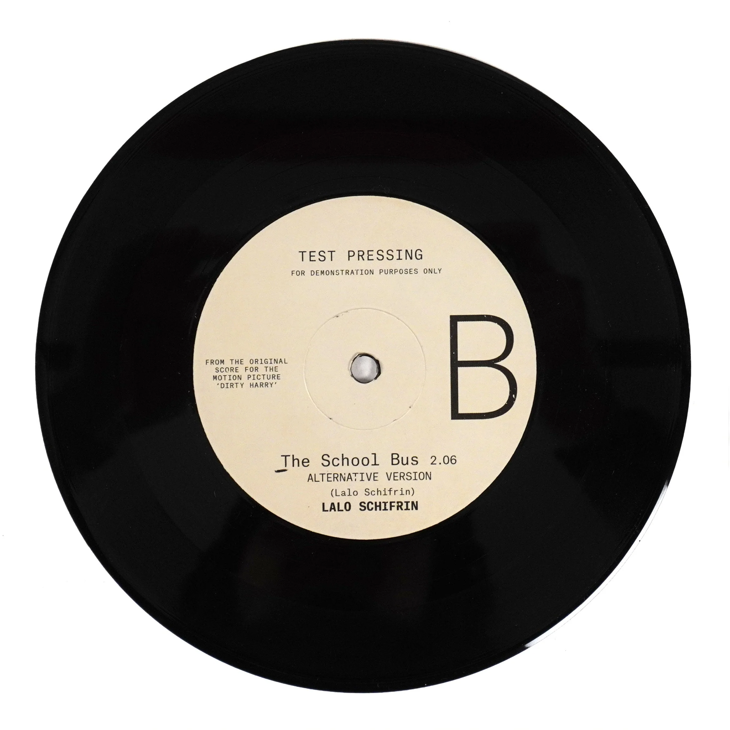 Lalo Schifrin: Scorpio's View / The School Bus Vinyl 7" - Image 2