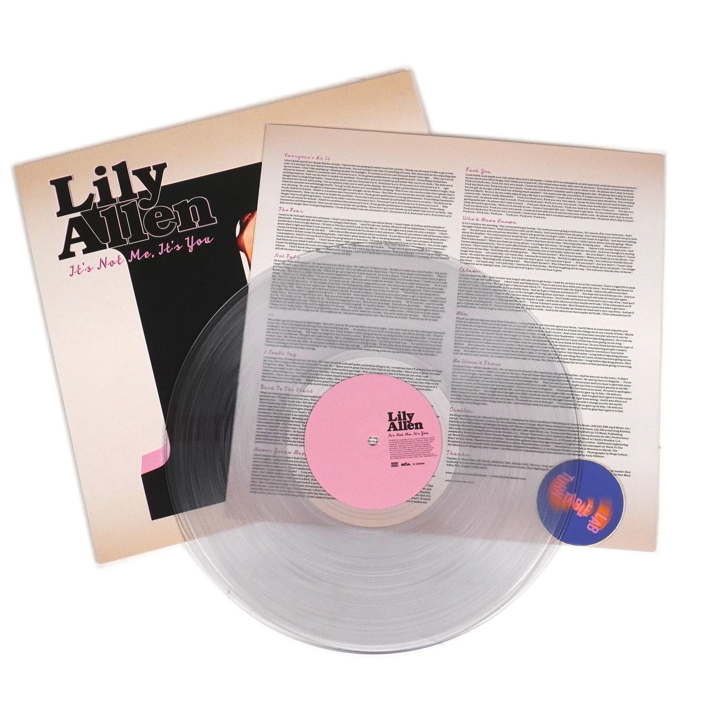 Lily Allen: It's Not Me, It's You (Colored Vinyl) Vinyl LP - Image 2