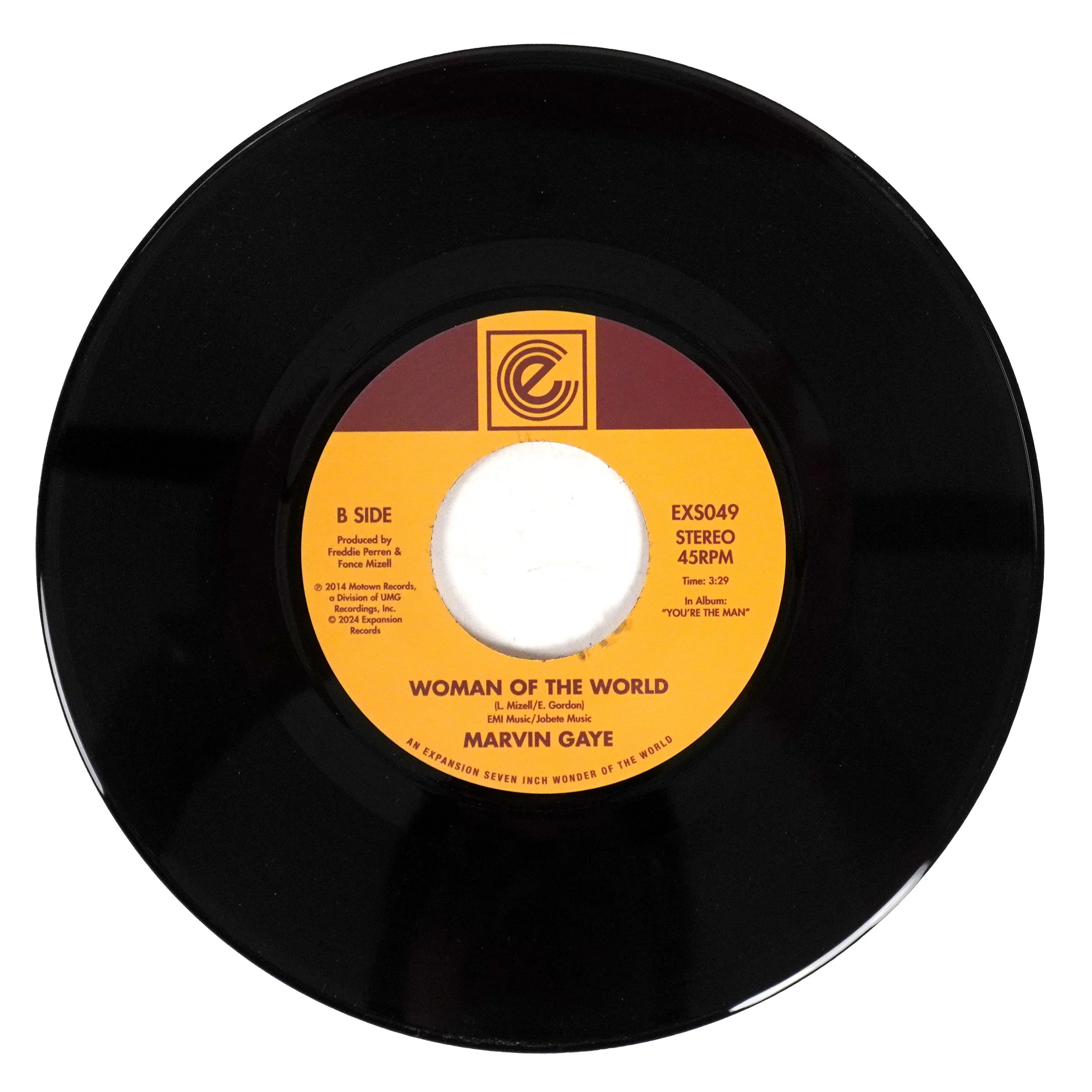 Marvin Gaye: Where Are We Going / Woman Of The World (Import) Vinyl 7" - Image 2