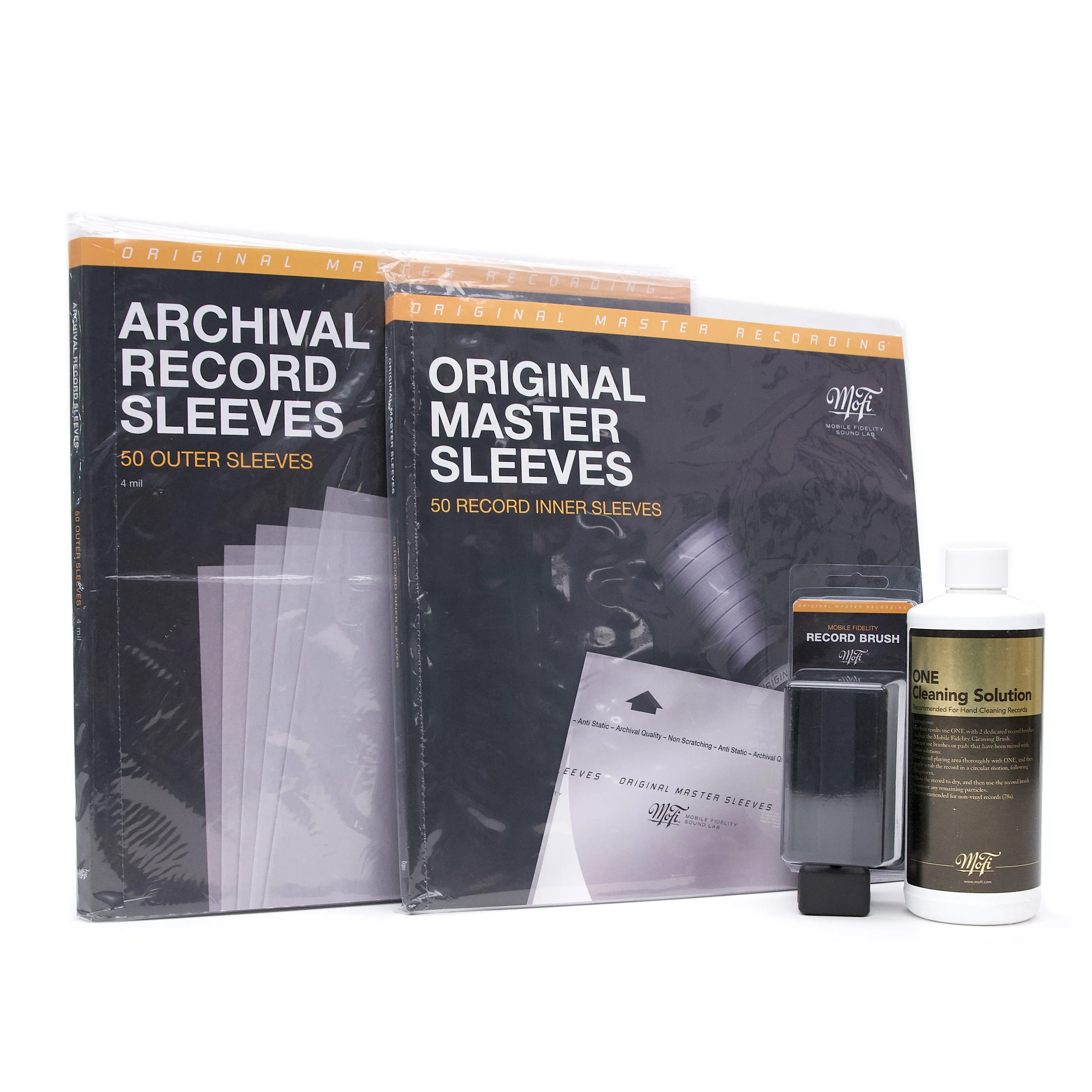 Mobile Fidelity: Vinyl Record Cleaning + Storage Bundle