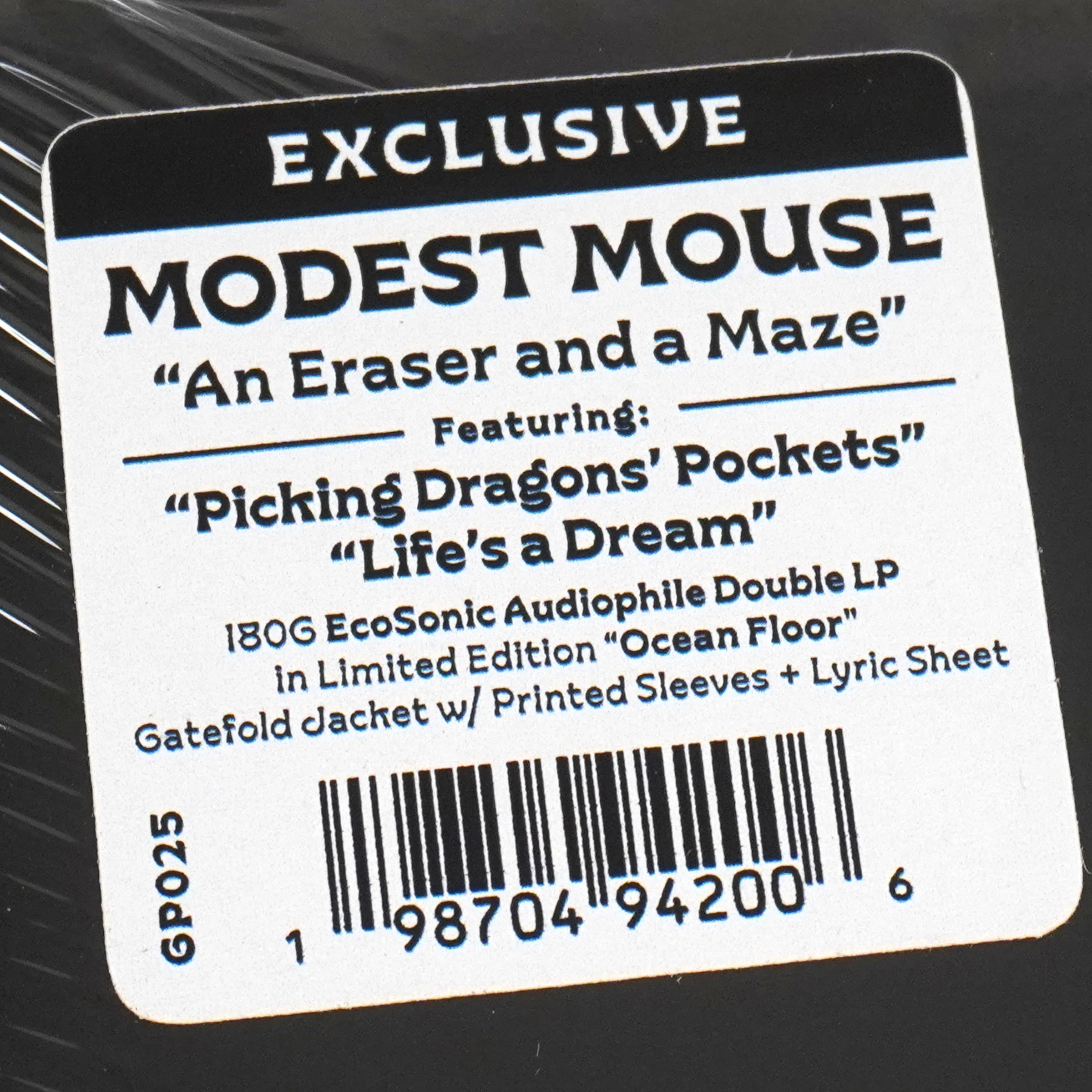 Modest Mouse: An Eraser And A Maze (180g, Indie Exclusive Colored Vinyl) Vinyl 2LP - Image 4
