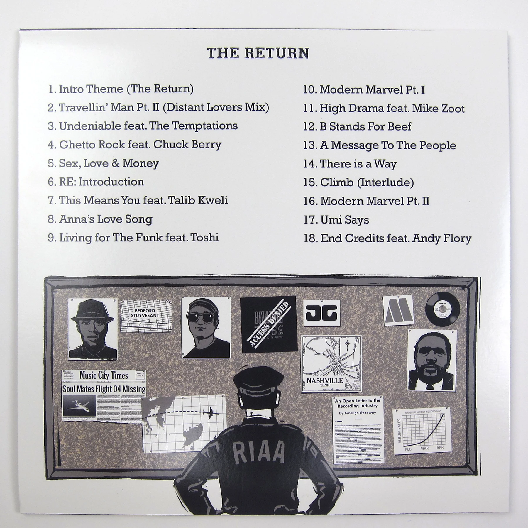 Amerigo Gazaway: Yasiin Gaye - The Return Vinyl 2LP - Image 3