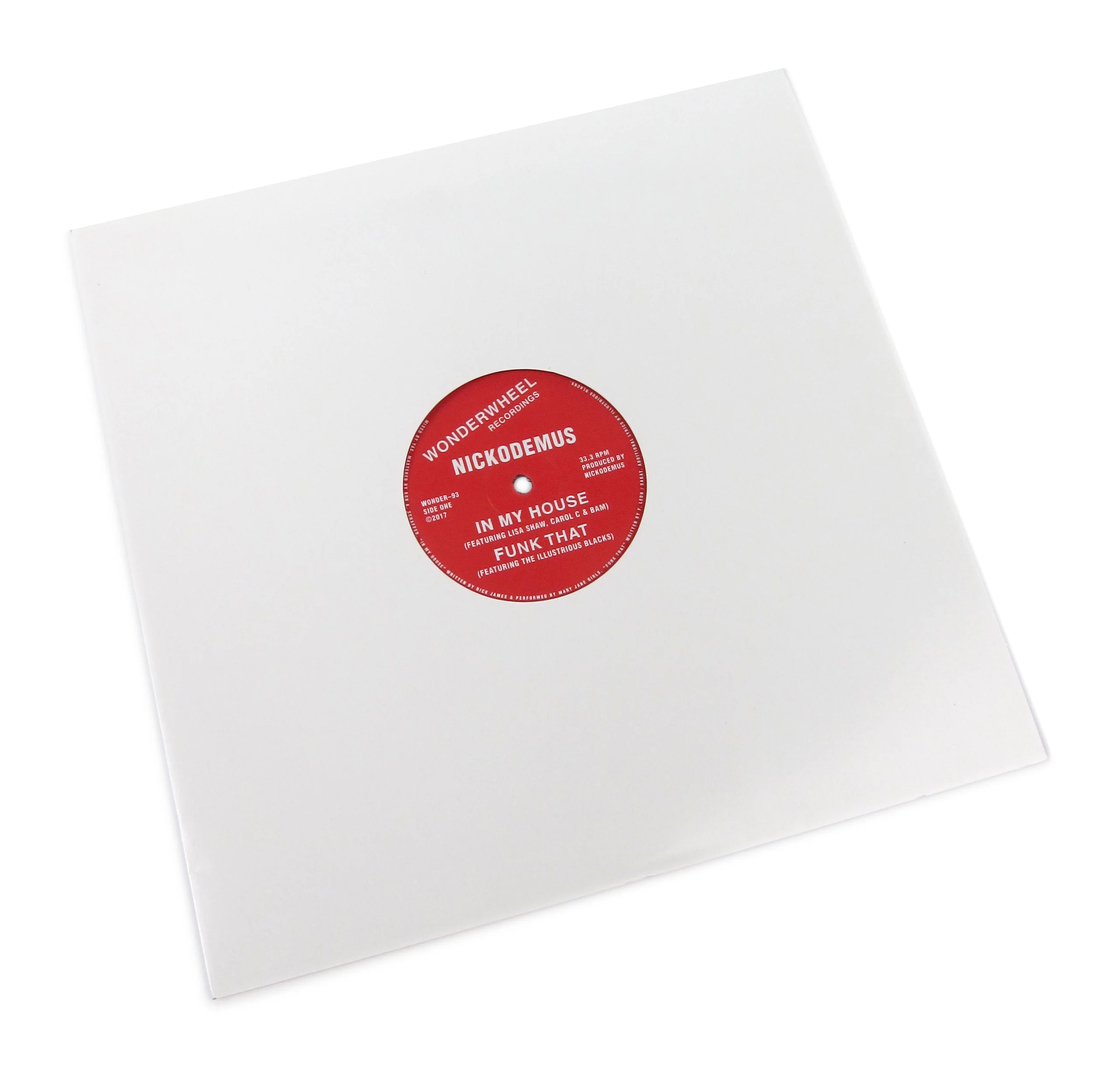 Nickodemus: In My House / Funk That Vinyl 12"