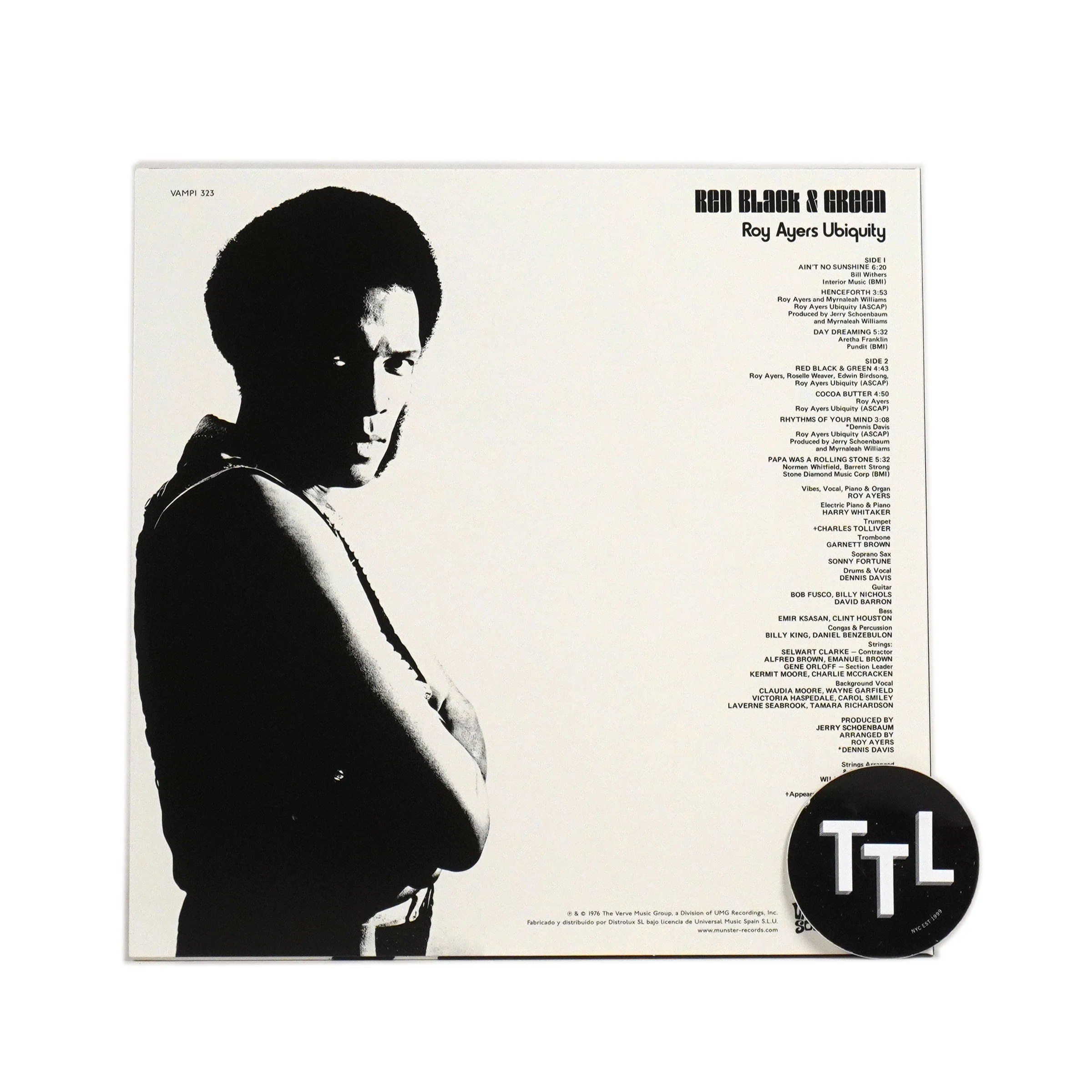 Roy Ayers Ubiquity: Red Black & Green Vinyl LP - Image 2
