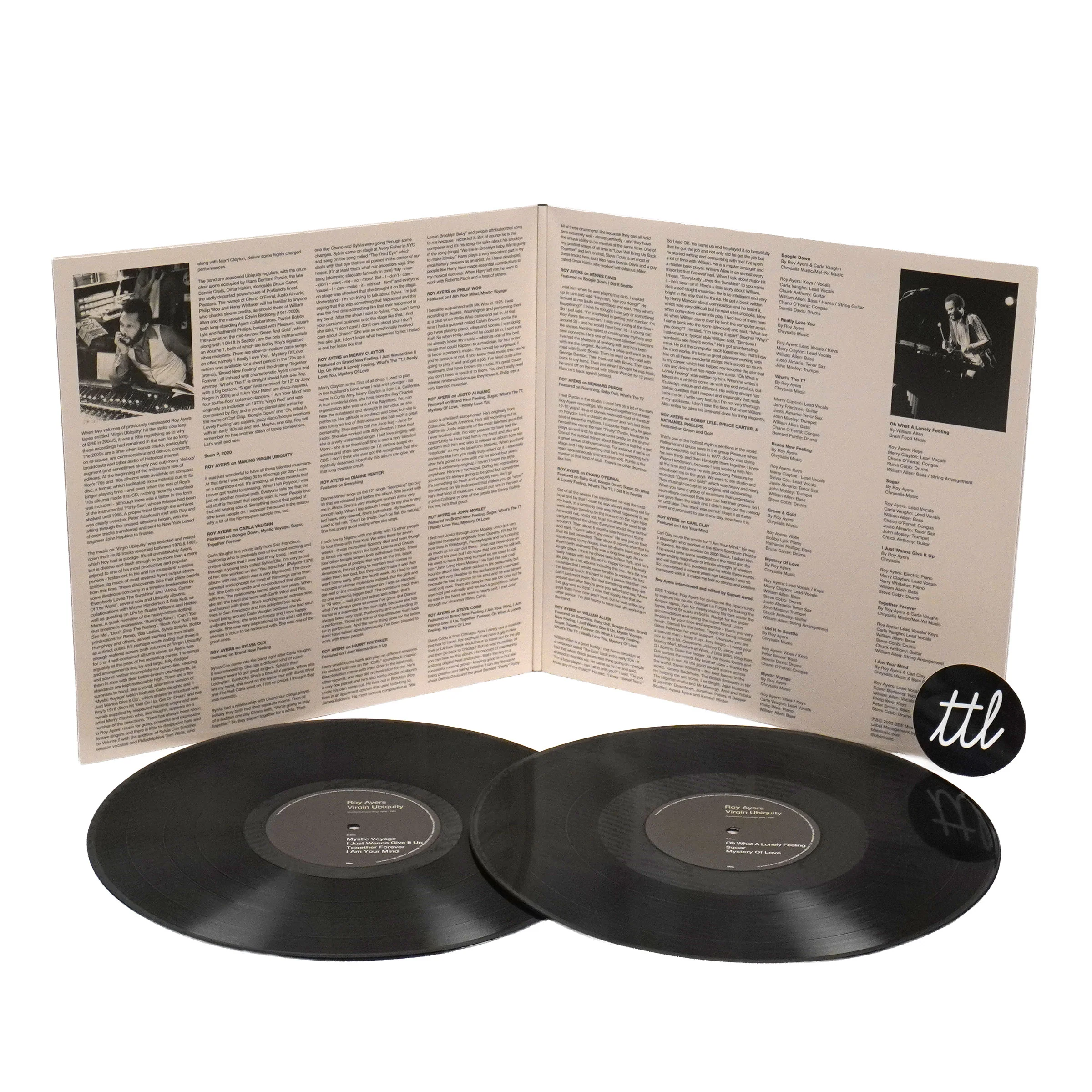 Roy Ayers: Virgin Ubiquity - Unreleased Recordings 1976-81 Vinyl 2LP - Image 2