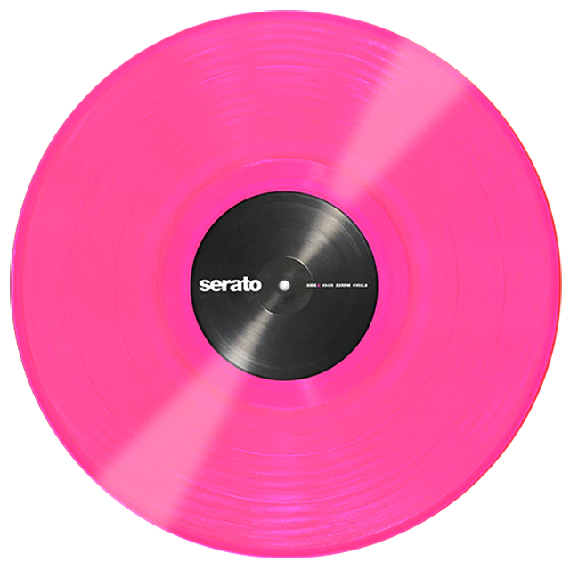 Serato: Performance Series Control Vinyl 2LP - Neon Pink